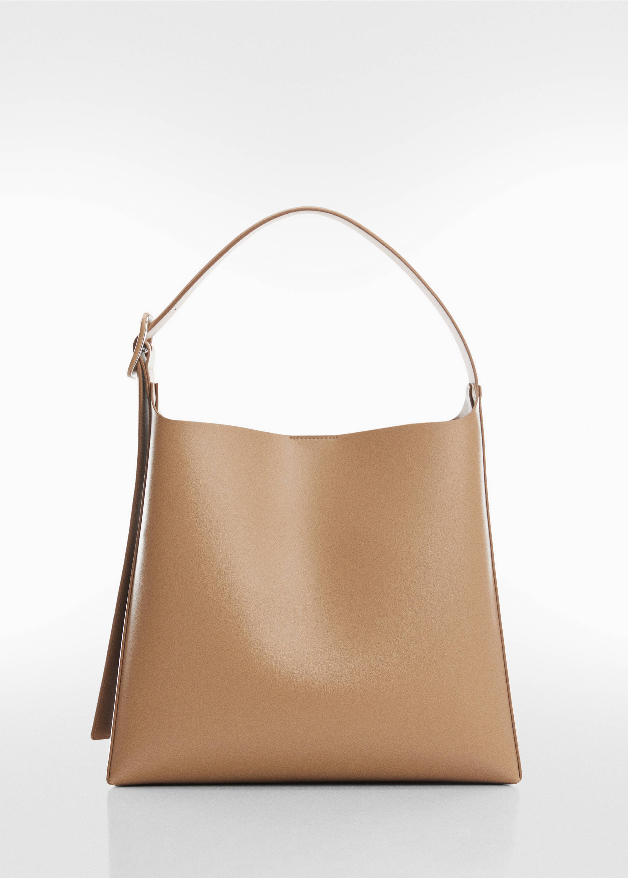 Shopper bag with buckle - Article without model