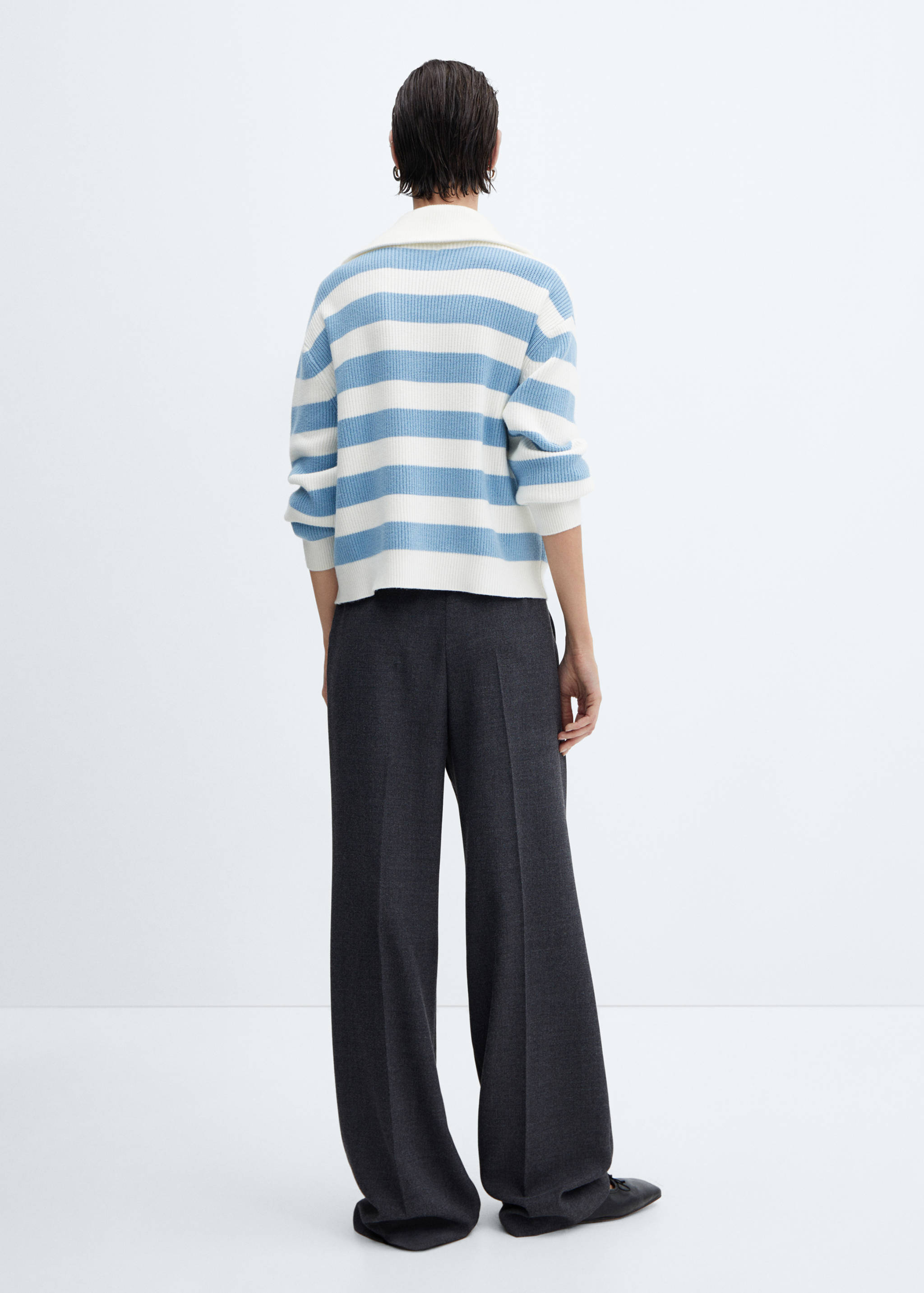 Jersey cuello cremallera - Reverso del artículo