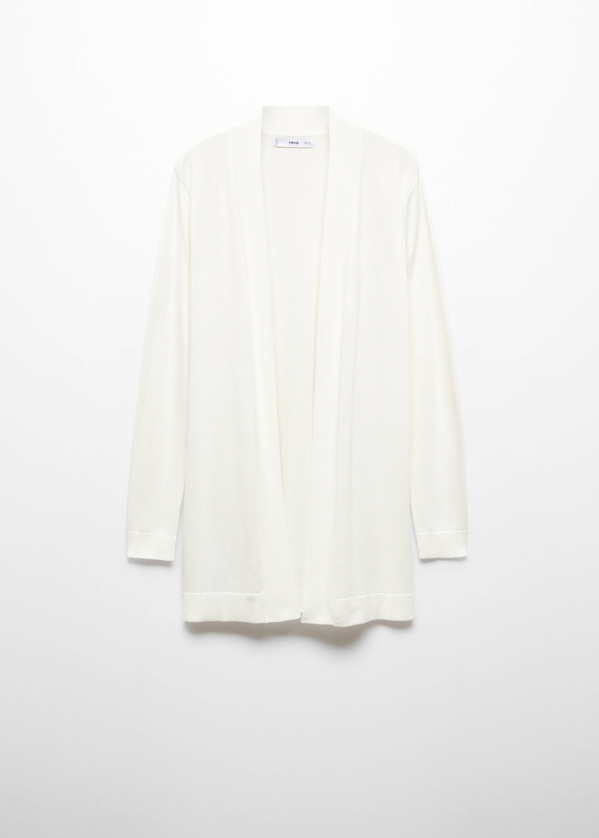 Fine-knit cardigan - Article without model