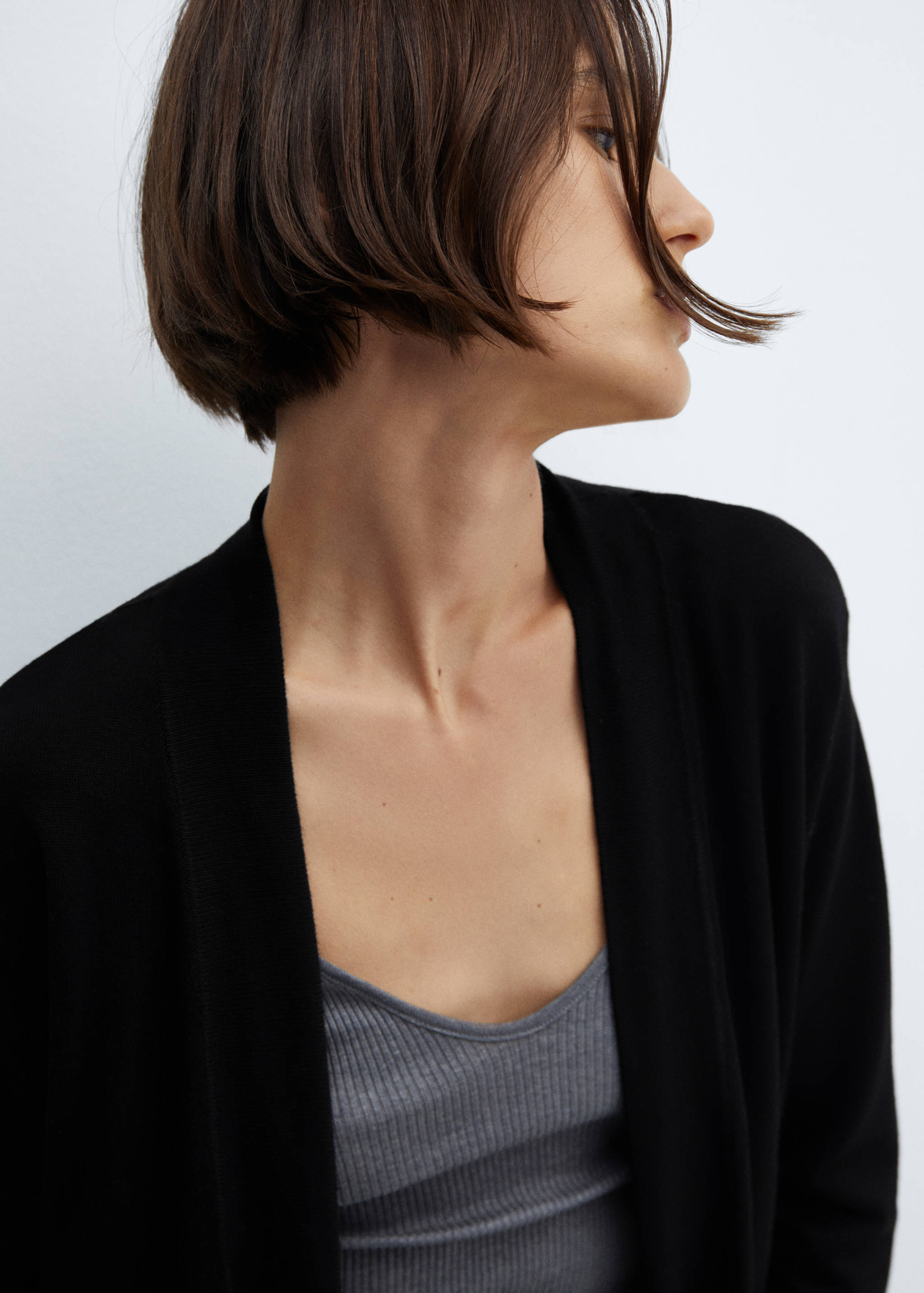 Kardigan z cienkiej dzianiny - Szczegóły artykułu 1