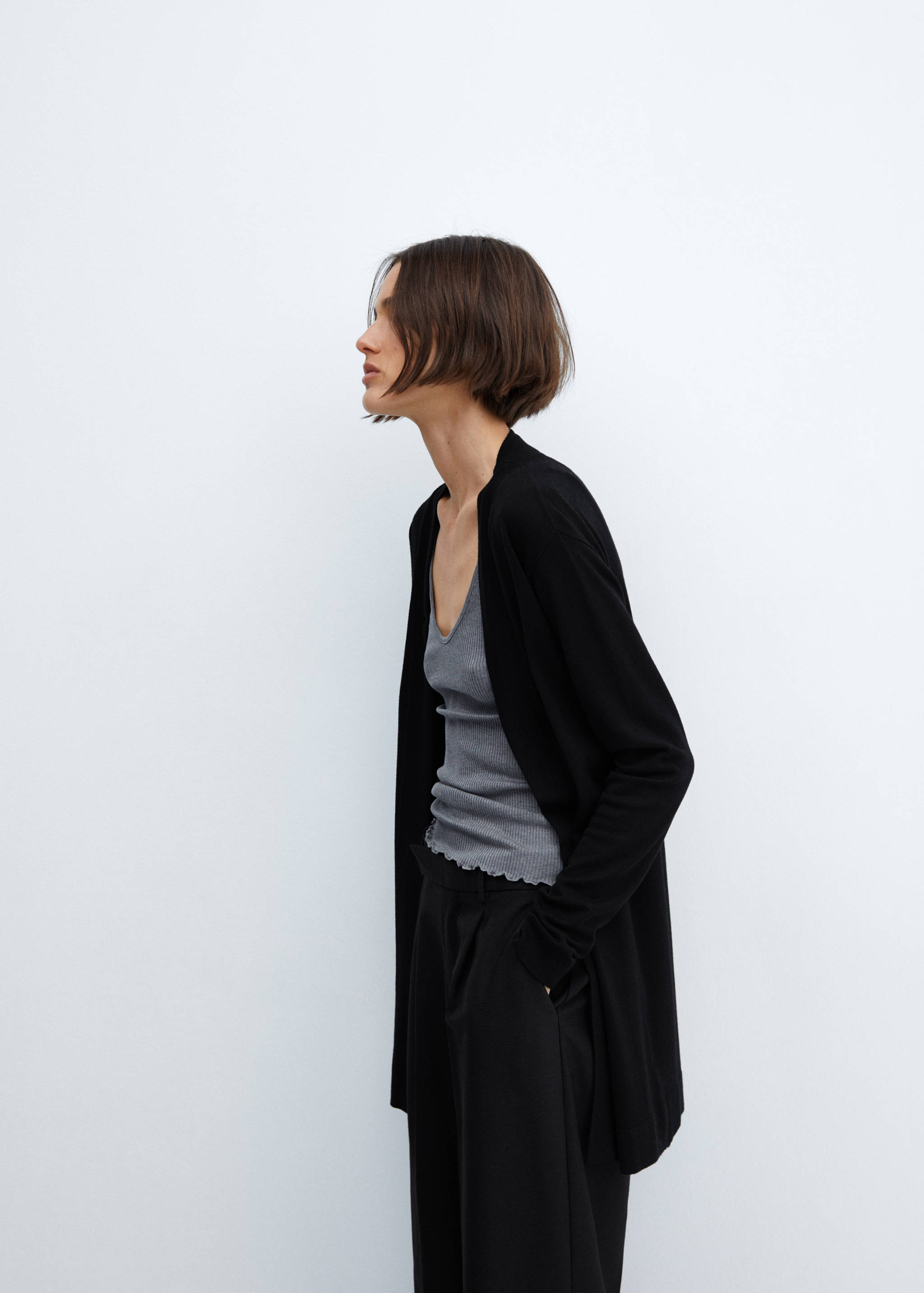 Kardigan z cienkiej dzianiny - Szczegóły artykułu 2