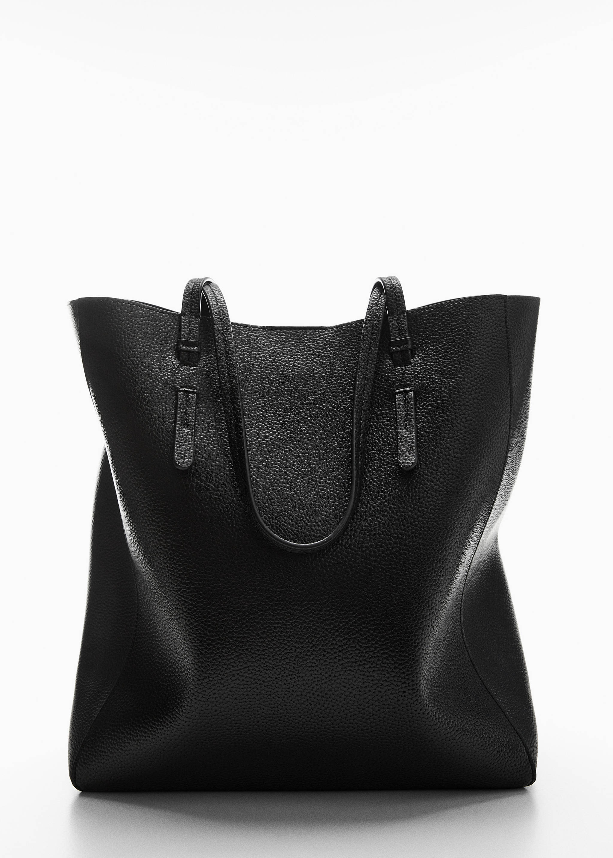 Faux-leather shopper bag - Details of the article 5