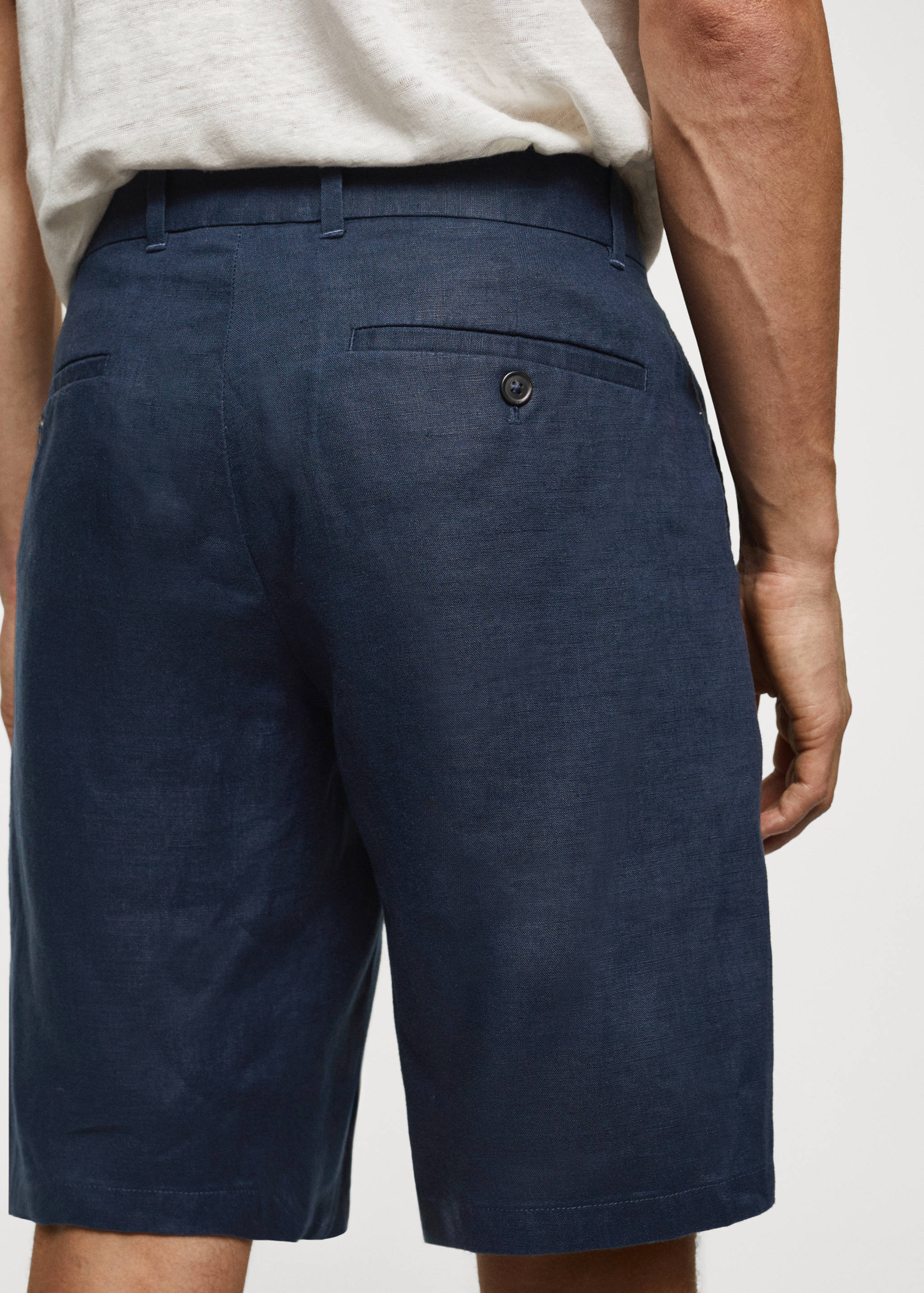 Bermudashorts aus 100 % Leinen - Detail des Artikels 6