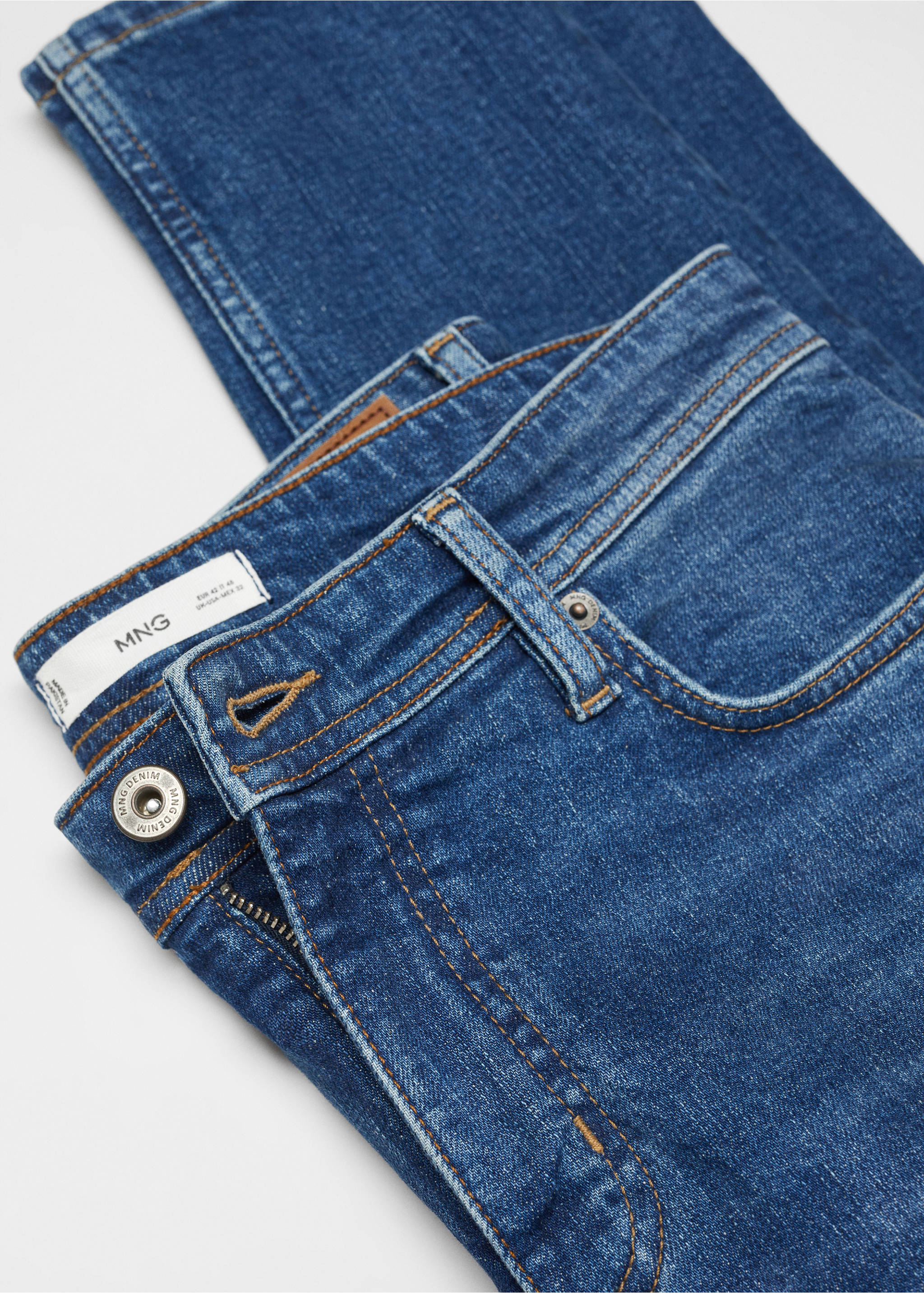 Texans Jan slim fit - Detall de l'article 8, Blau fosc. Ref: 67050619-00.