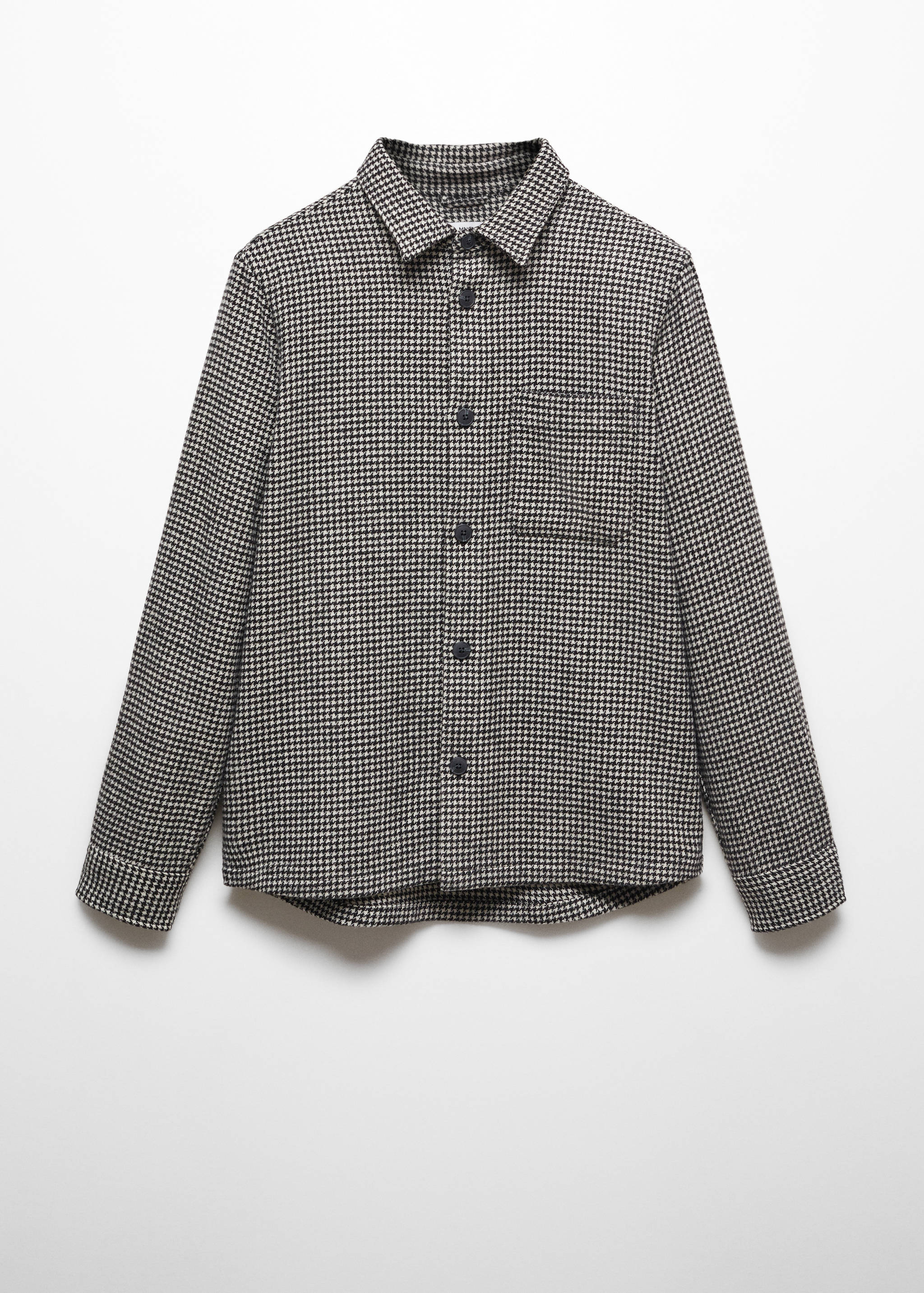 Houndstooth overshirt - Article without model