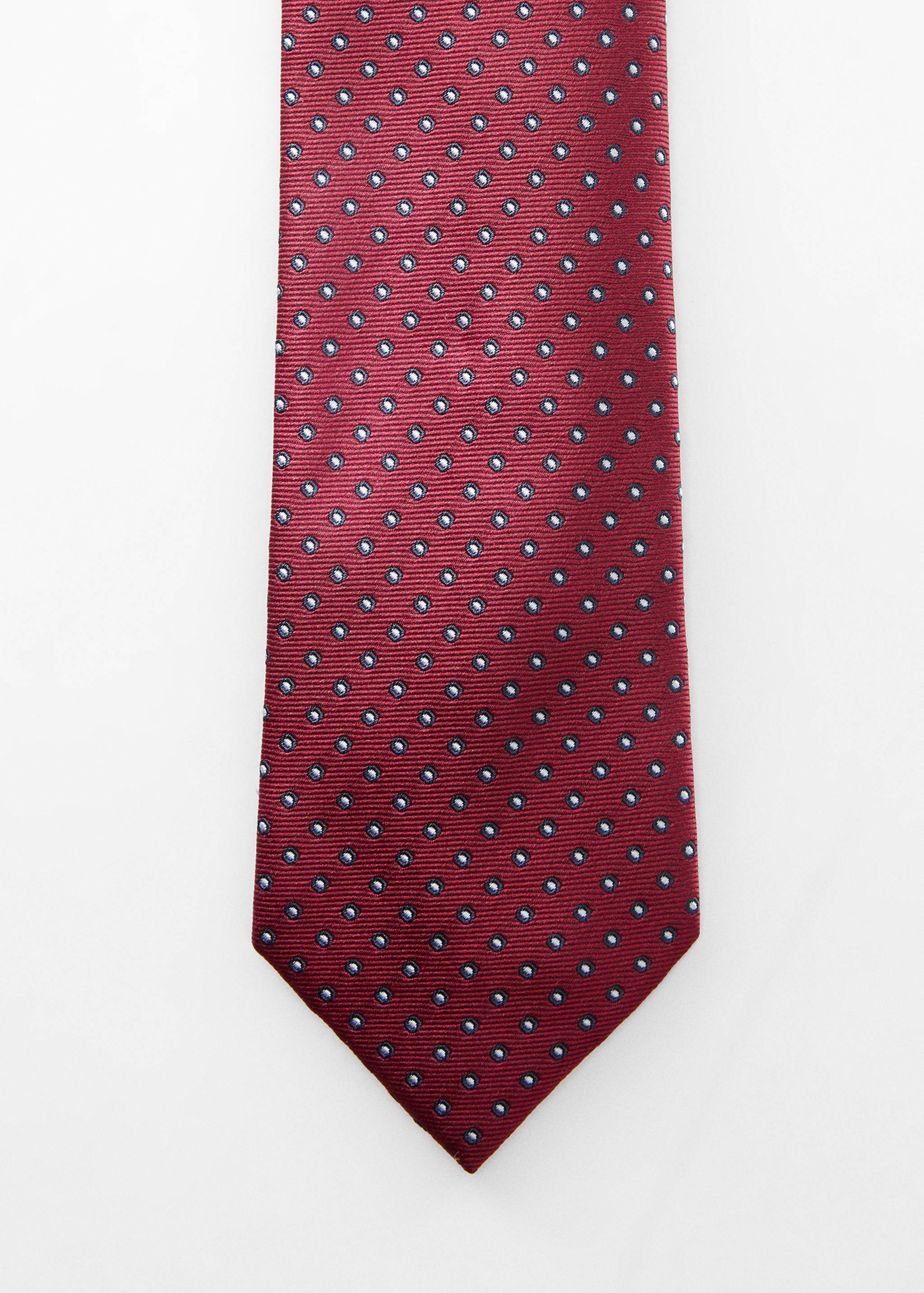 Tie with polka-dot print - null
