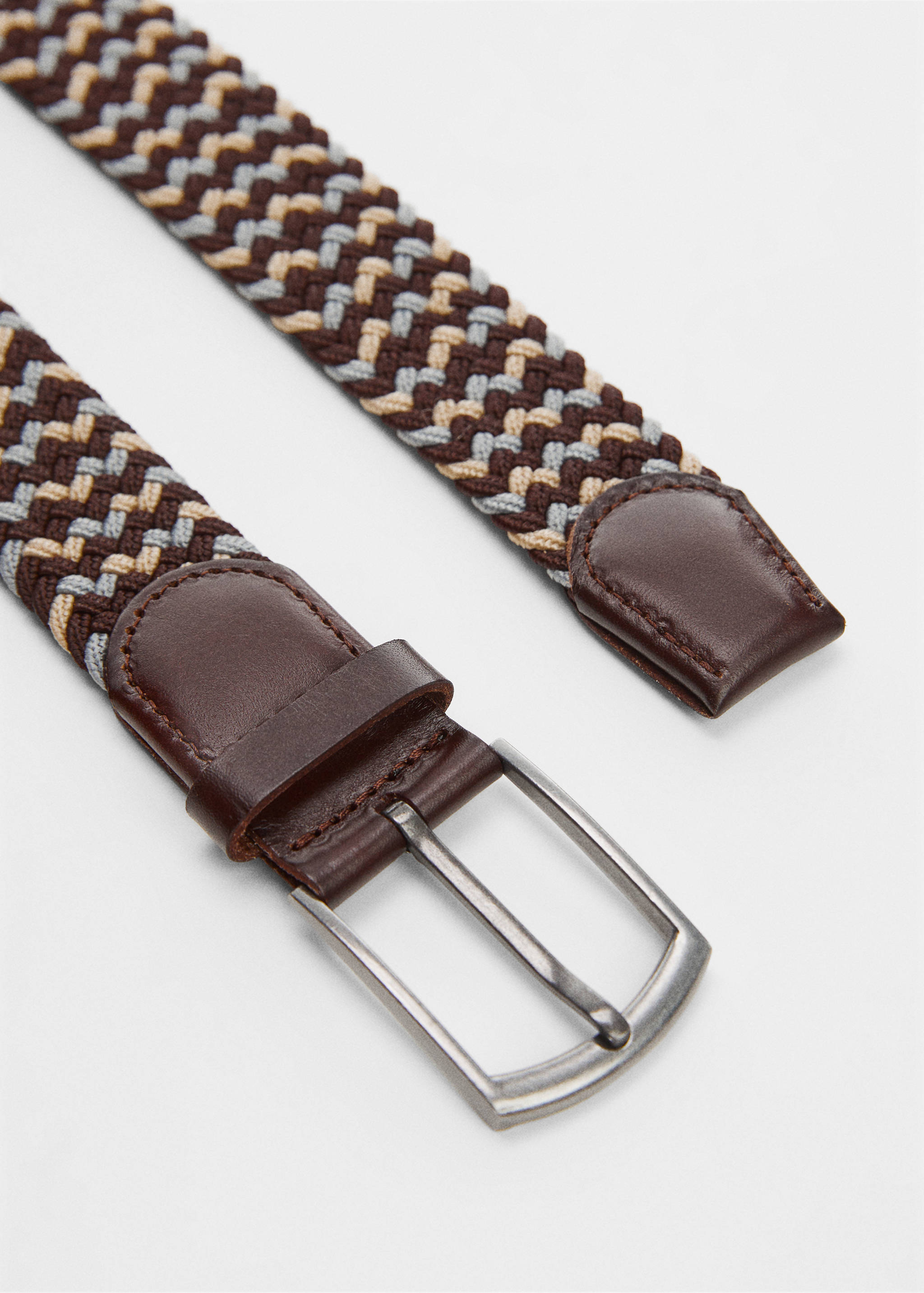 Braided elastic coloured belt - Details of the article 1