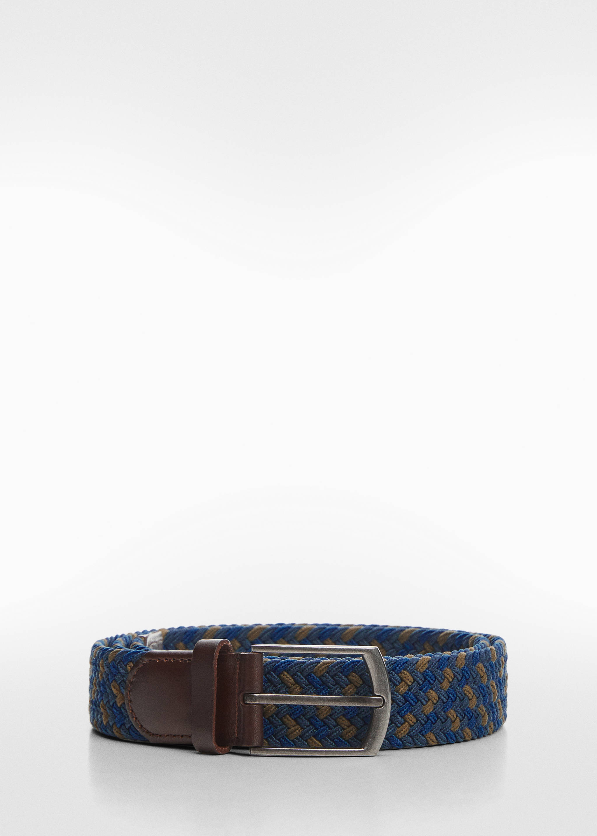 Braided elastic coloured belt - Article without model