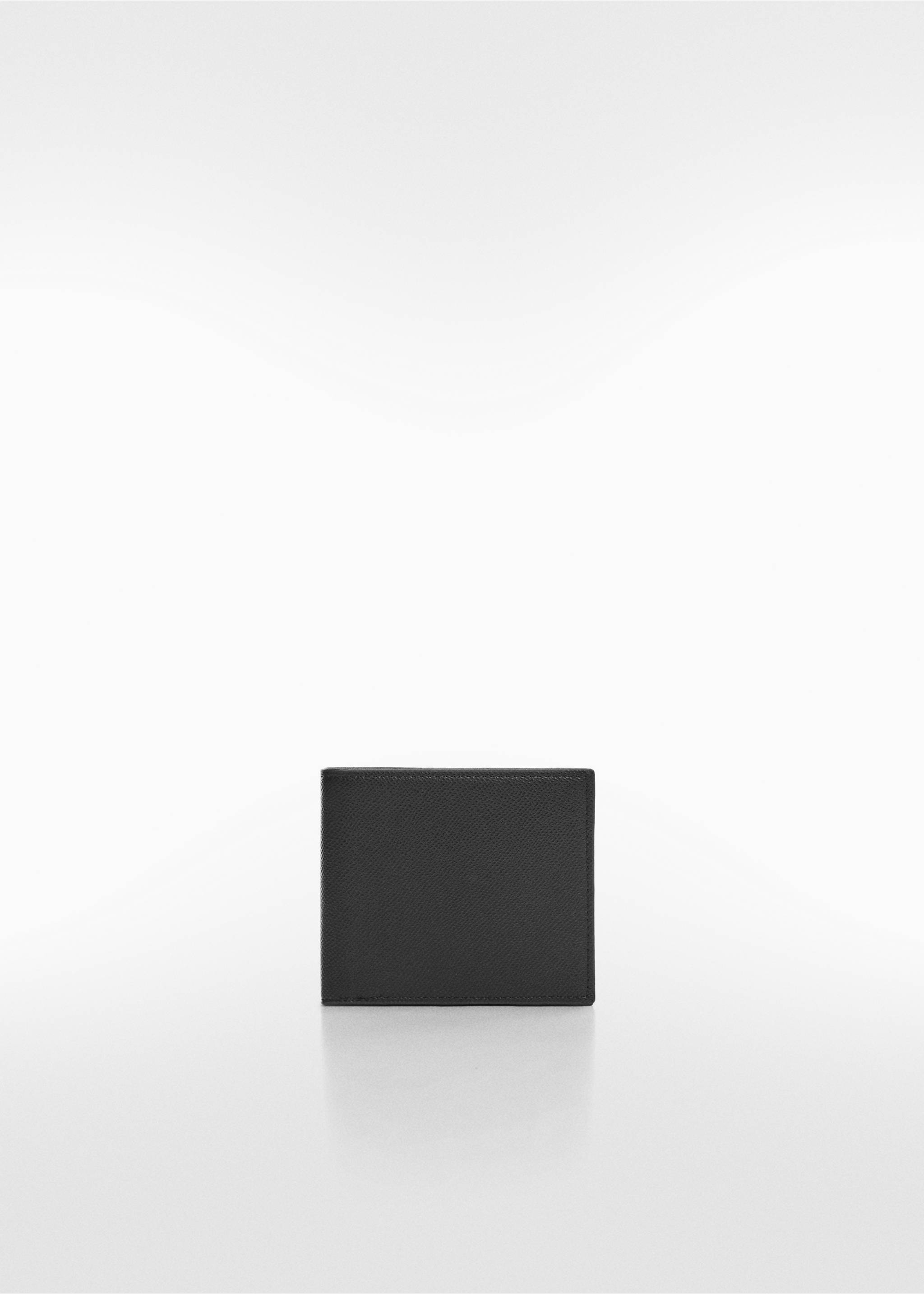 Anti-contactless card holder wallet - Article without model, Black. Ref: 67050638-00.
