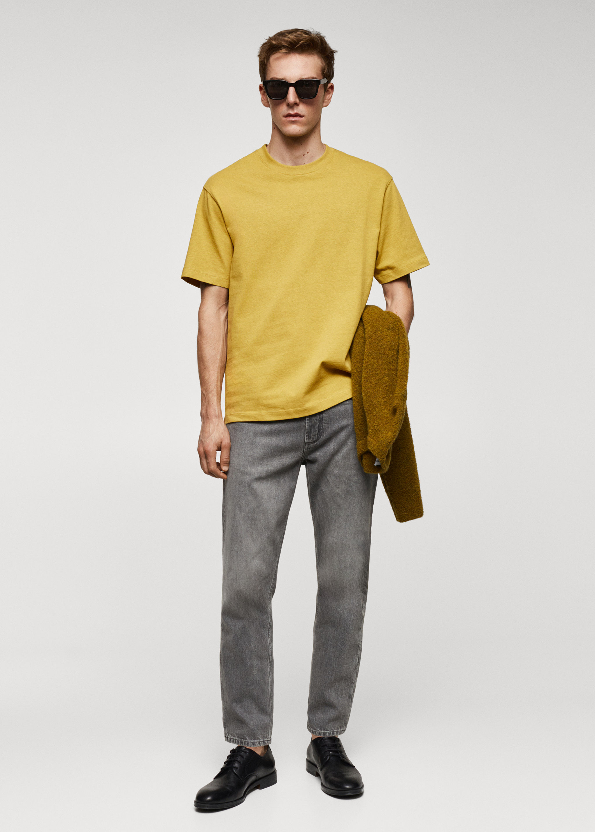 Samarreta bàsica 100% cotó relaxed fit - Pla general