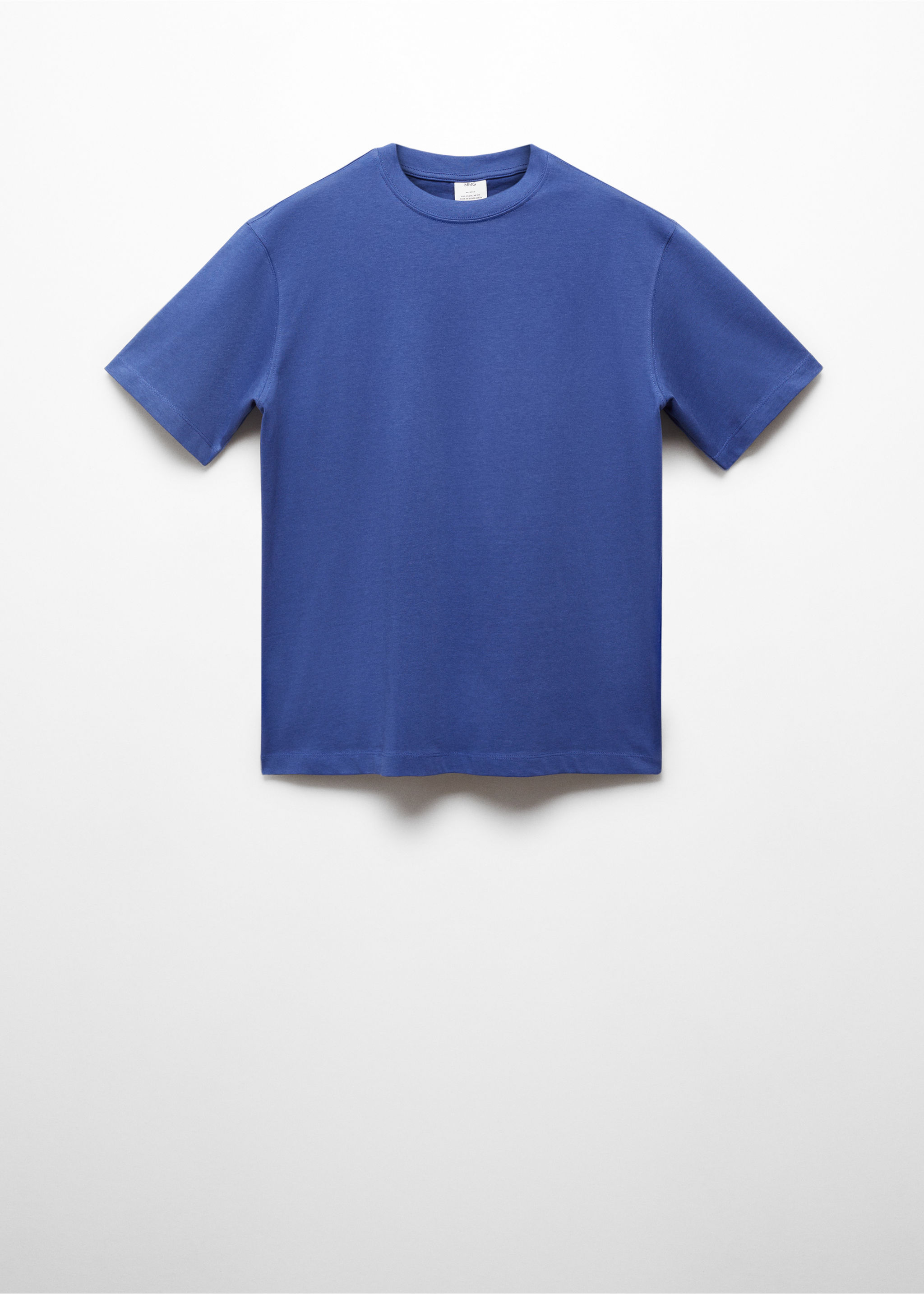 Basic 100% cotton relaxed-fit t-shirt - Article without model