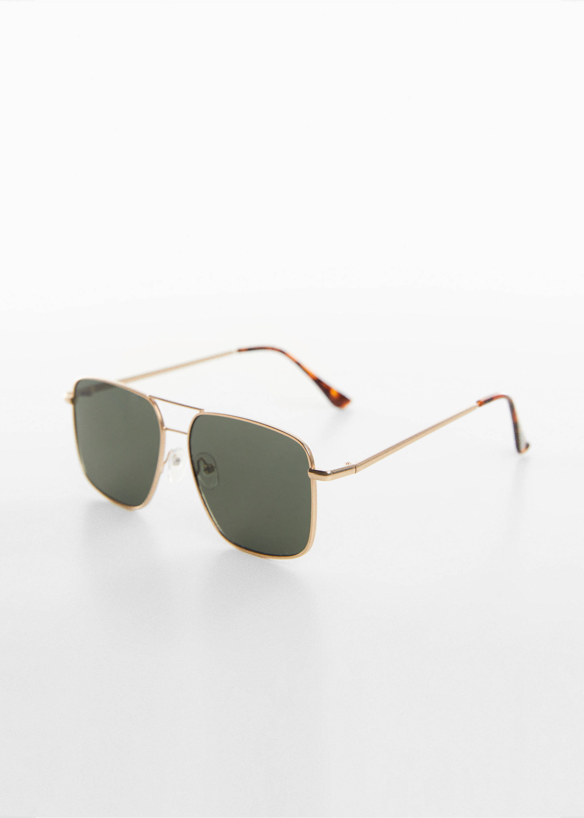 Aviator sunglasses - Medium plane, Gold. Ref: 67050646-00.