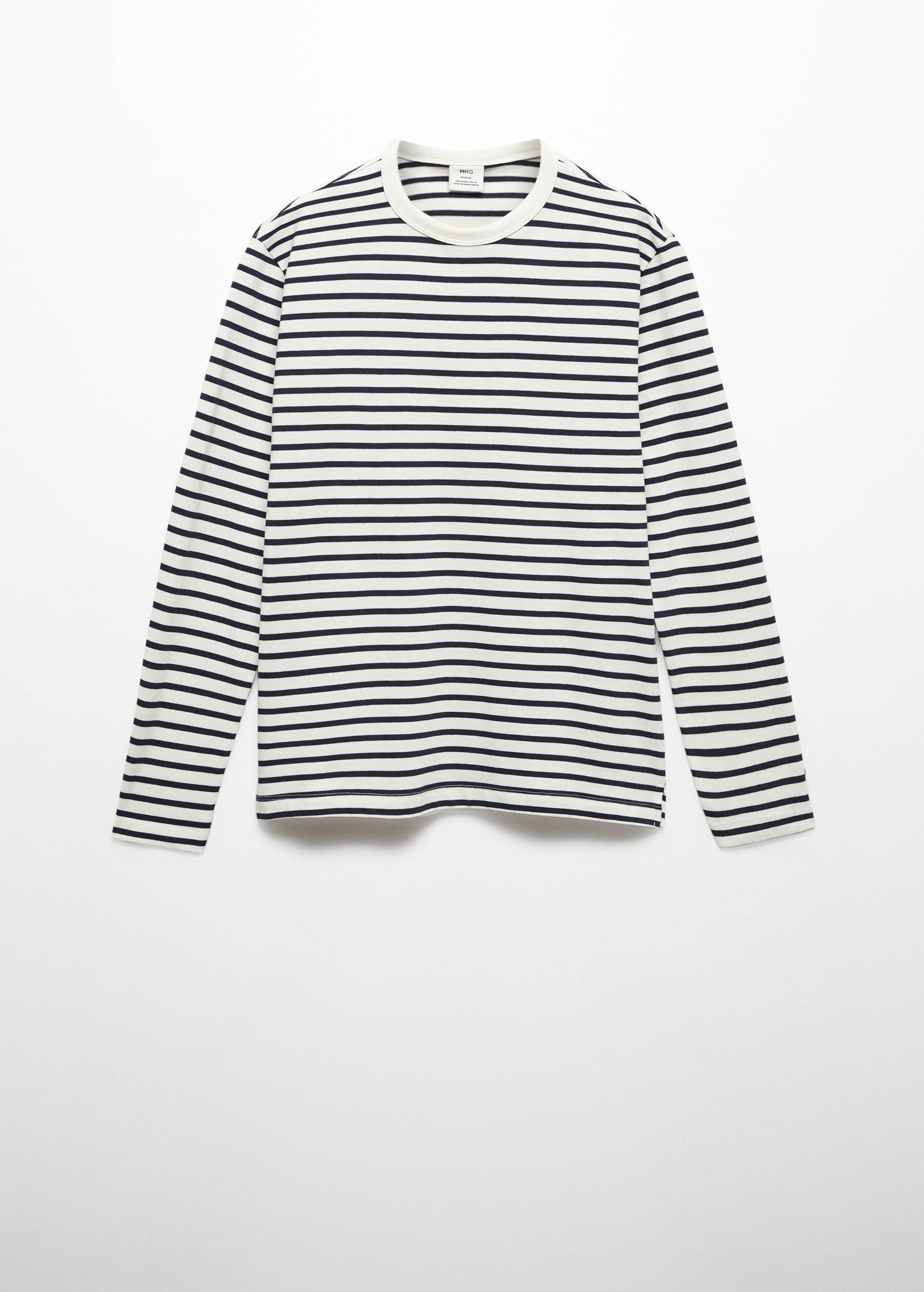 Striped long sleeves t-shirt - Article without model