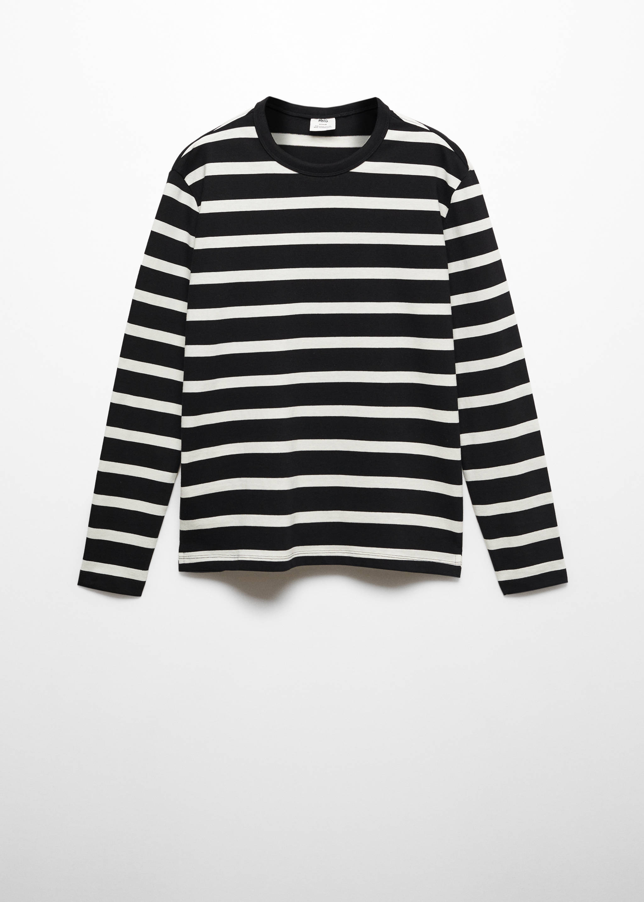 Striped long sleeves t-shirt - Article without model