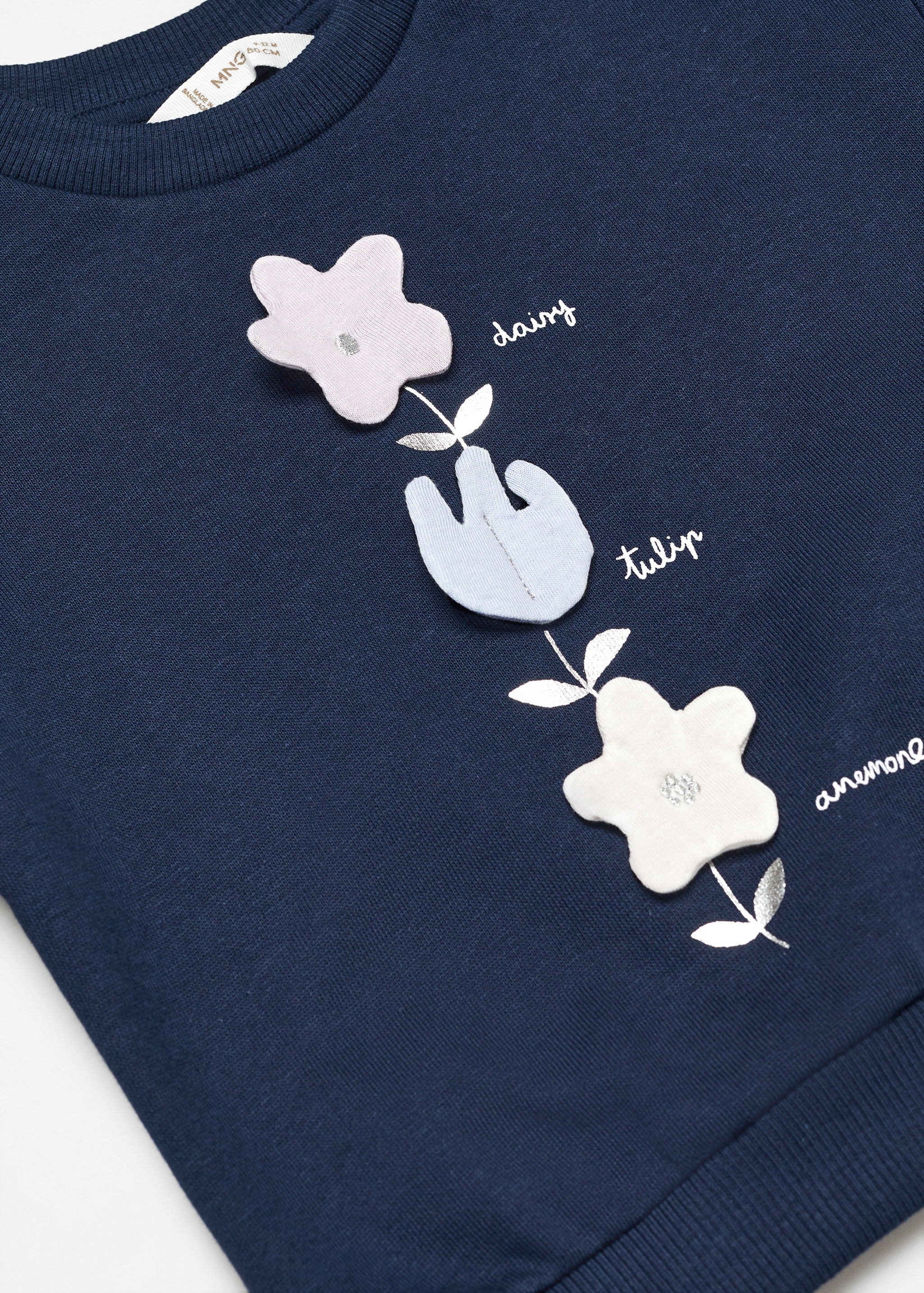 Sweatshirt mit Stickmotiv - Detail des Artikels 0