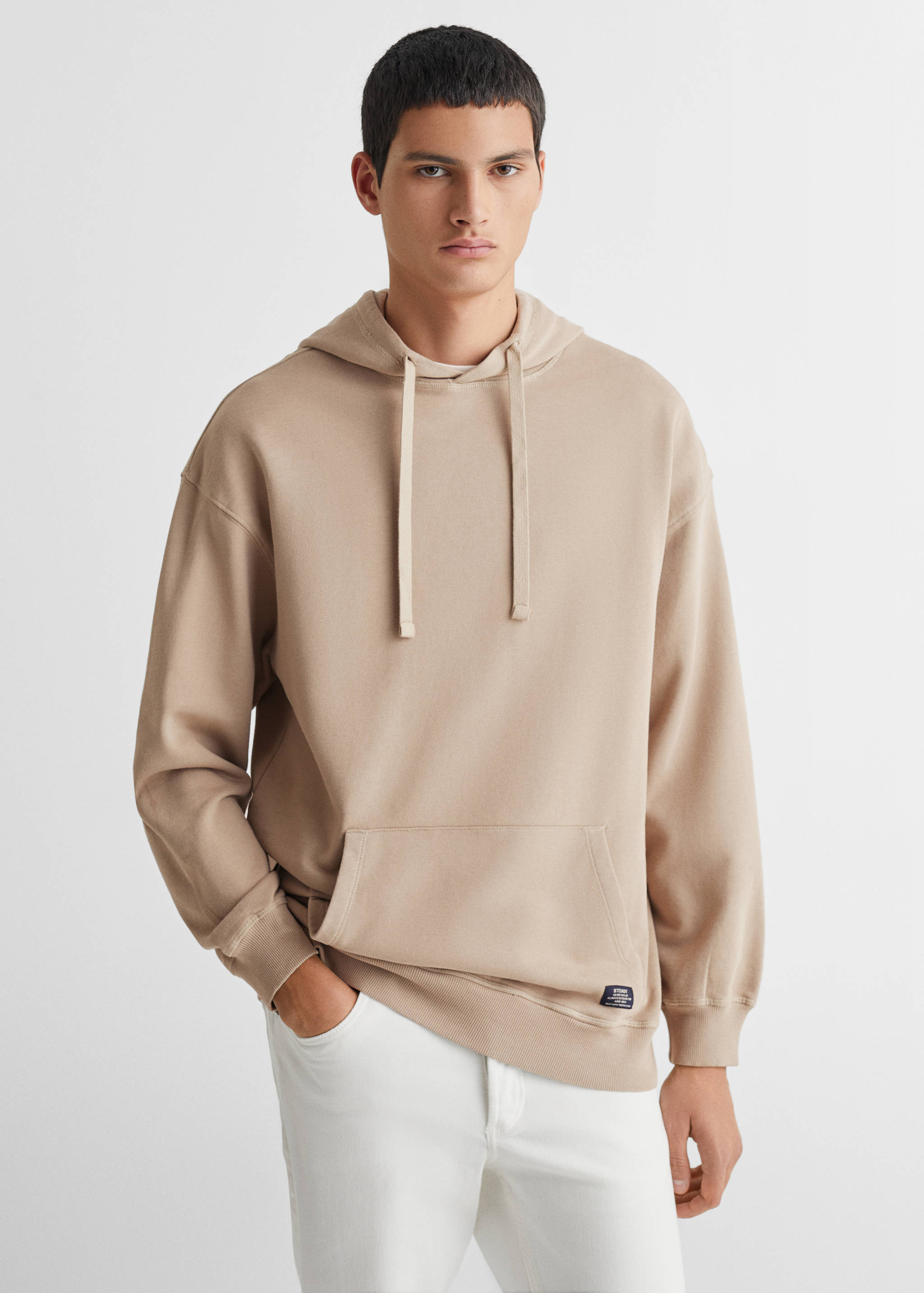Unisex-Kapuzensweatshirt - Mittlere Ansicht