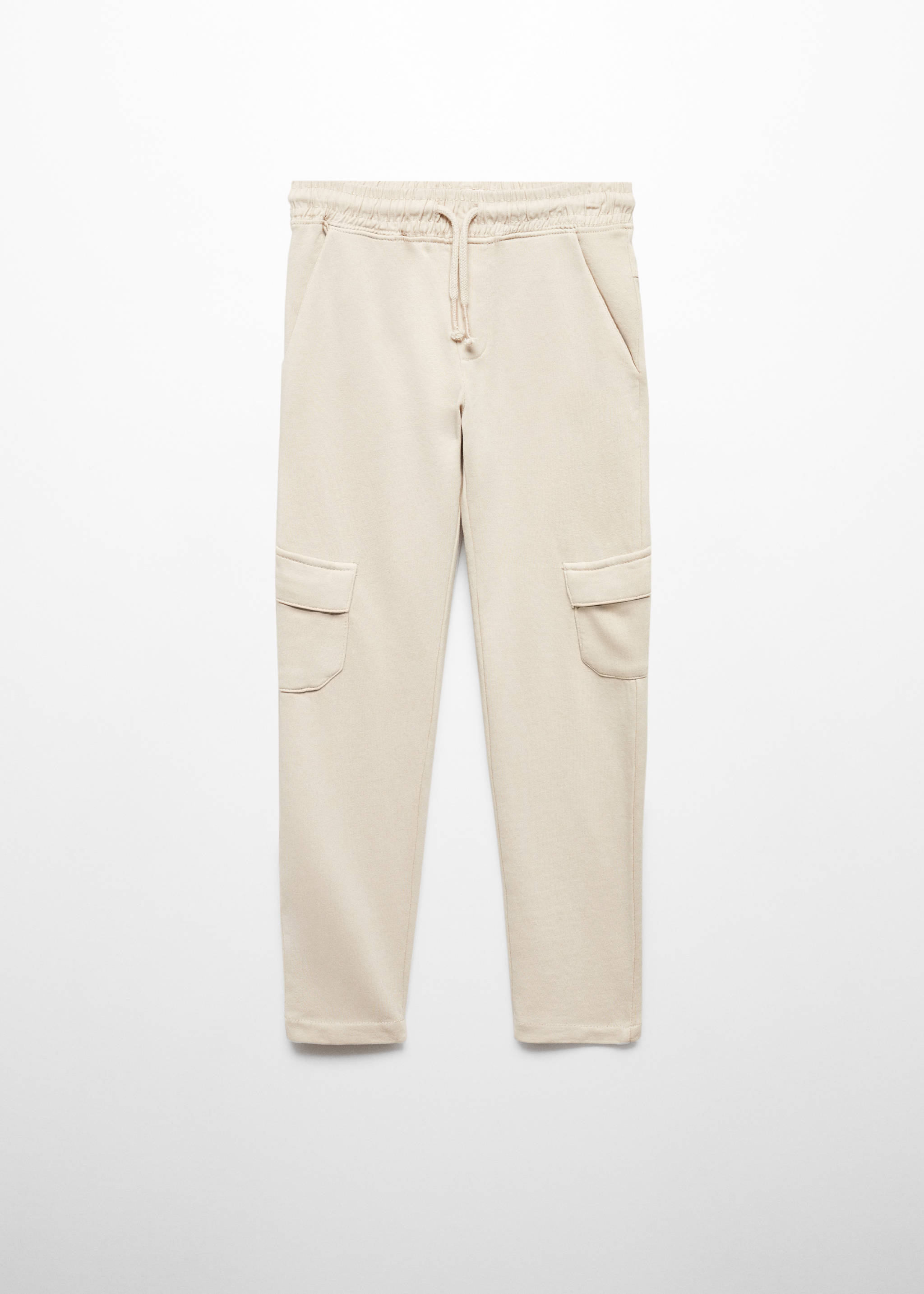Cotton jogger-style trousers - Article without model