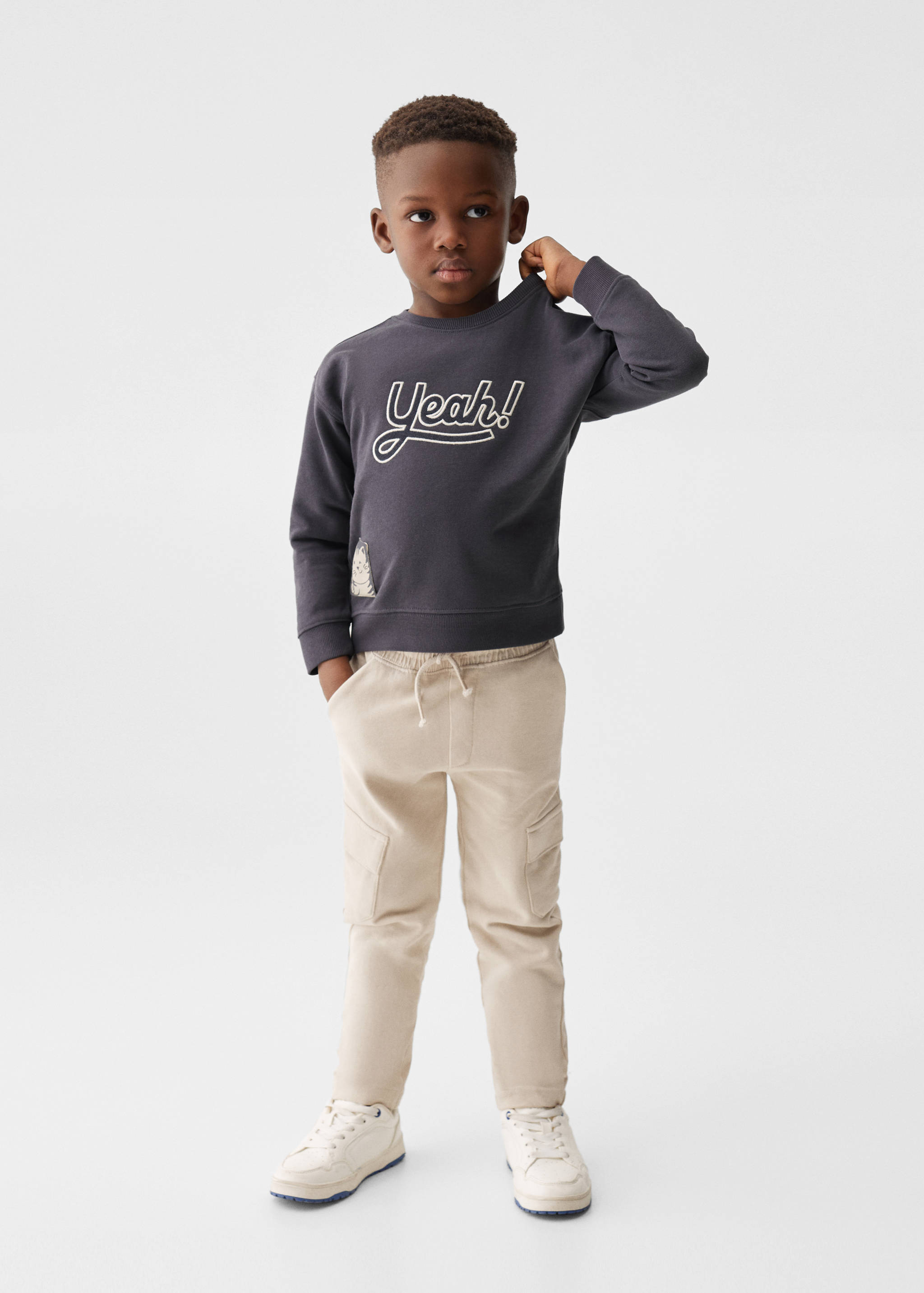 Pantalon jogger coton - Plan général