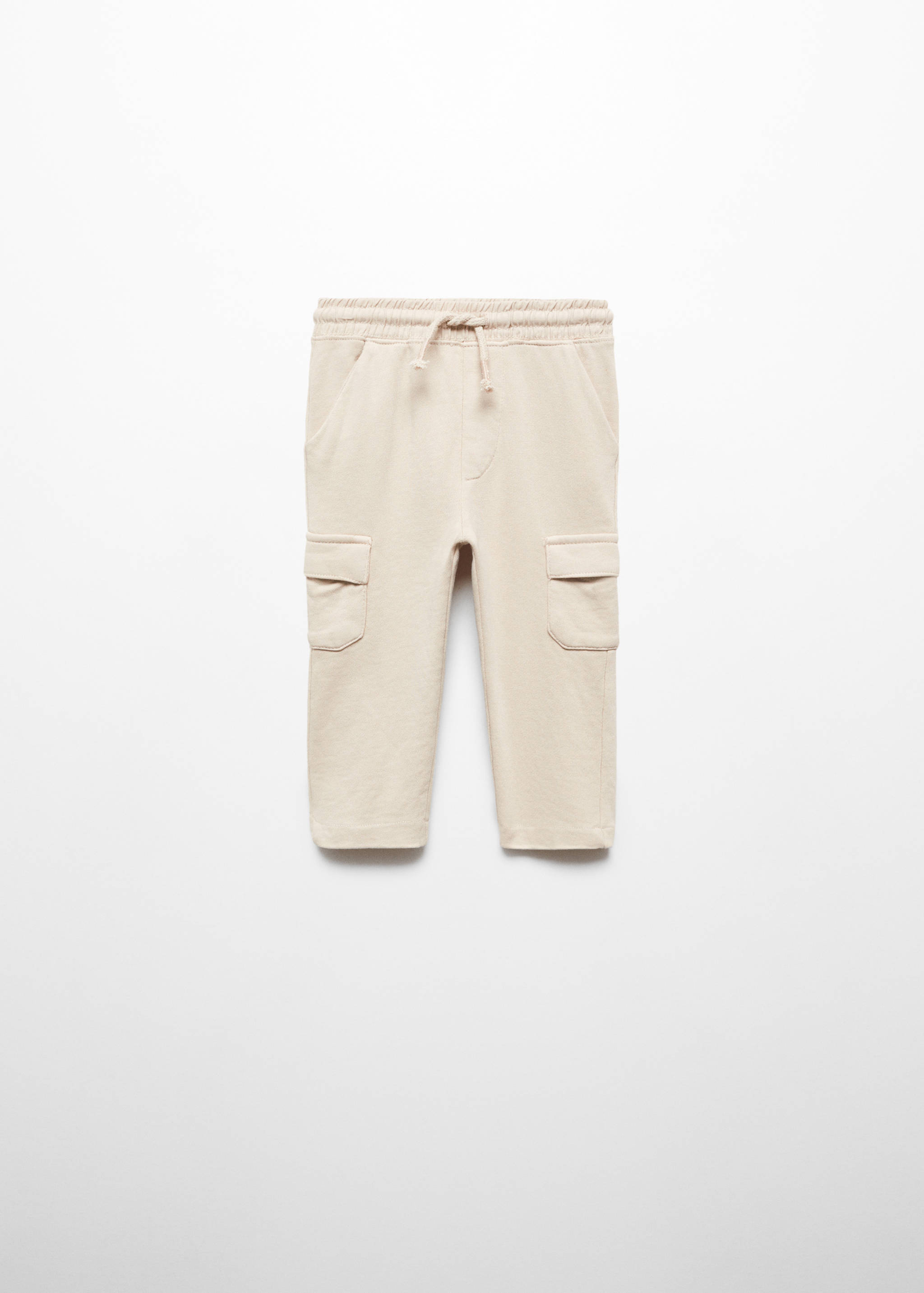 Cotton jogger-style trousers - Article without model