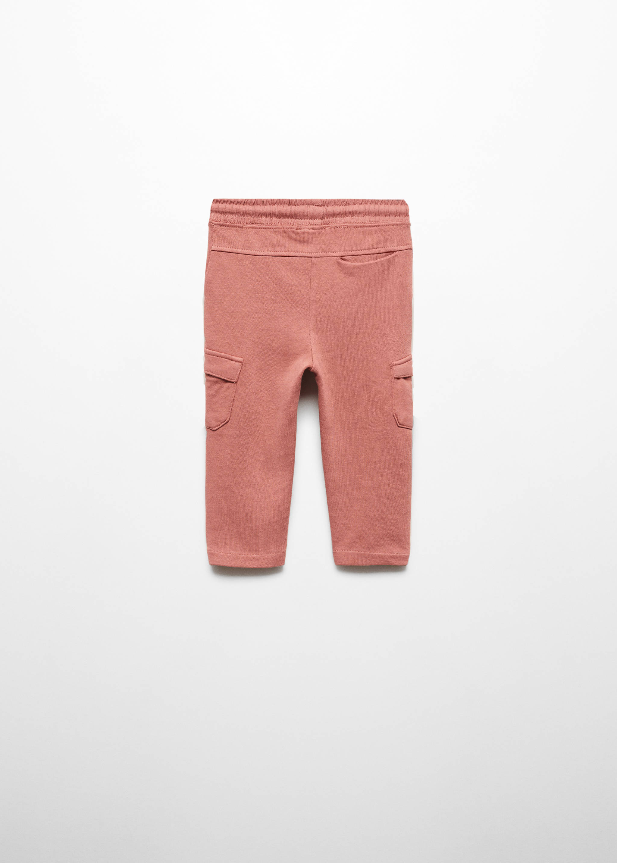 Cotton jogger-style trousers - Reverse of the article