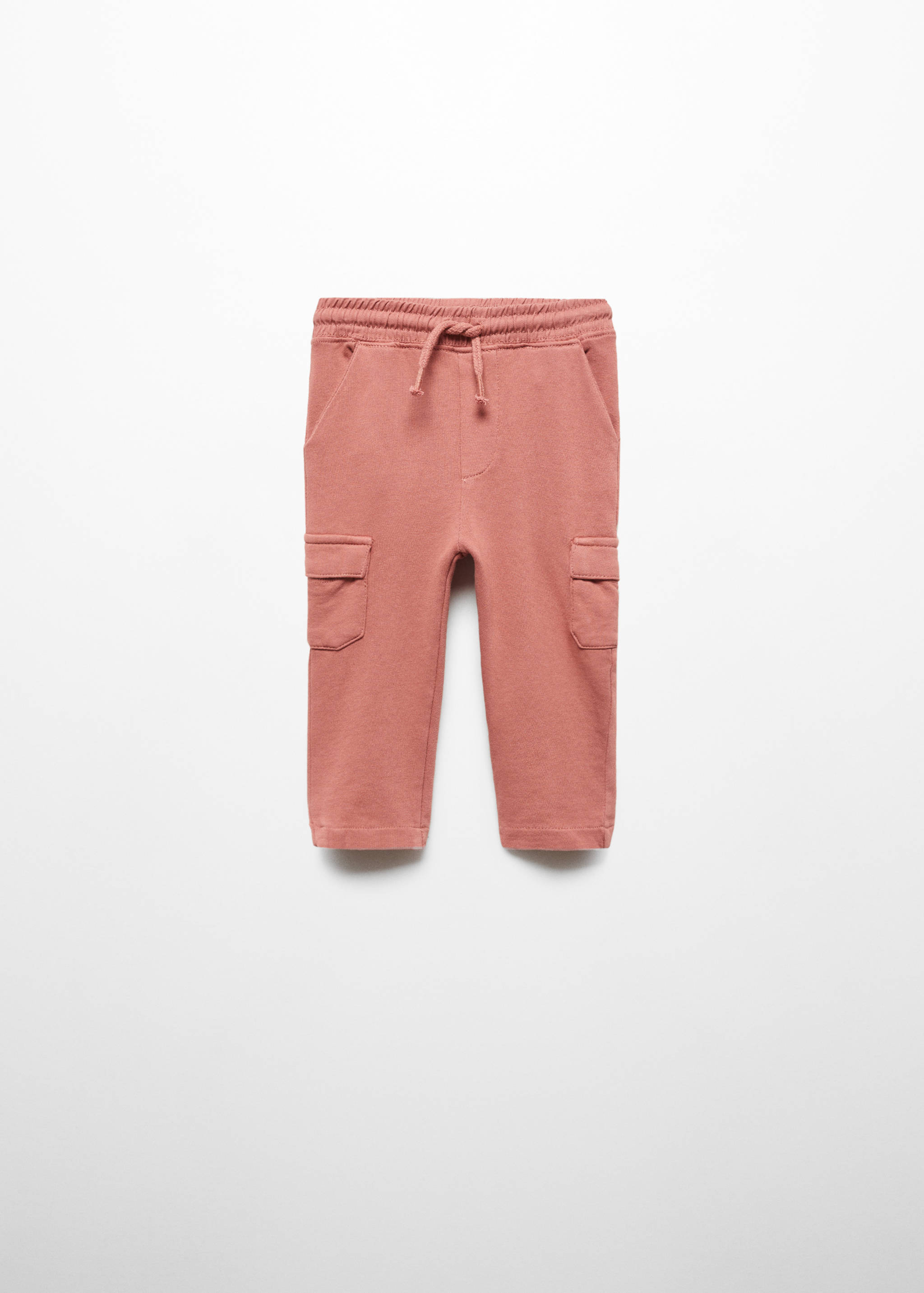 Cotton jogger-style trousers - Article without model