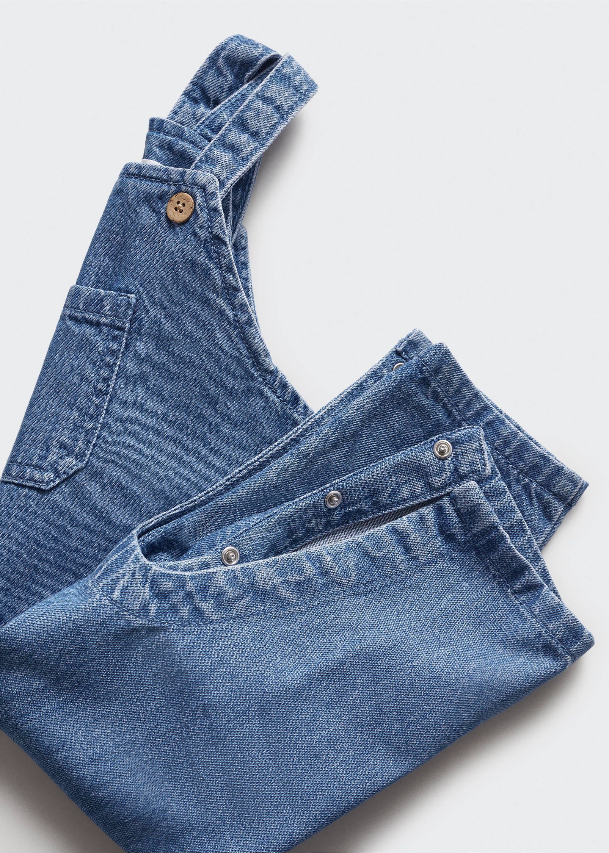 Jeanslatzhose - Detail des Artikels 0, Mittelblau. Ref: 67050668-00.