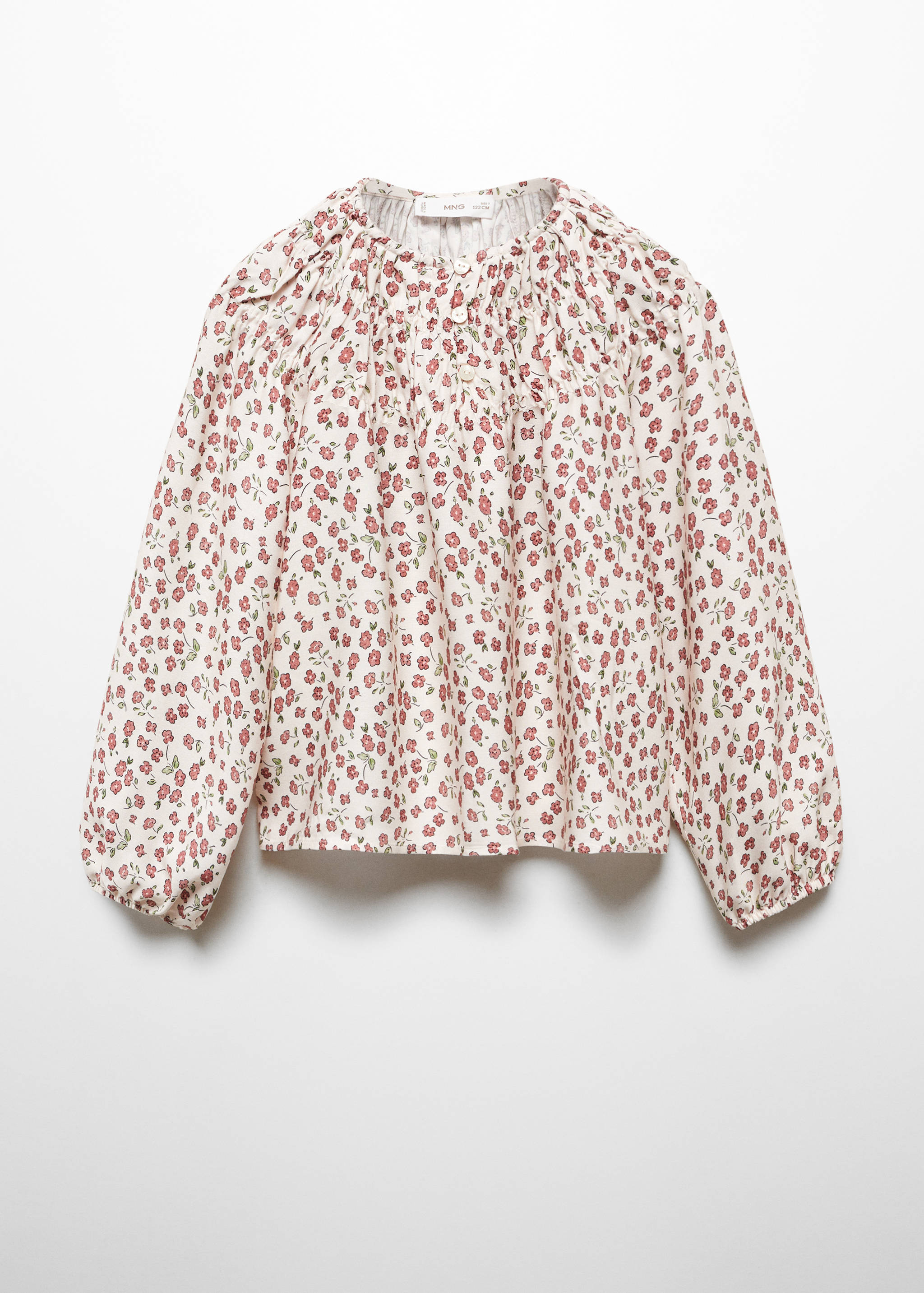Blouse à fleurs - Article sans modèle