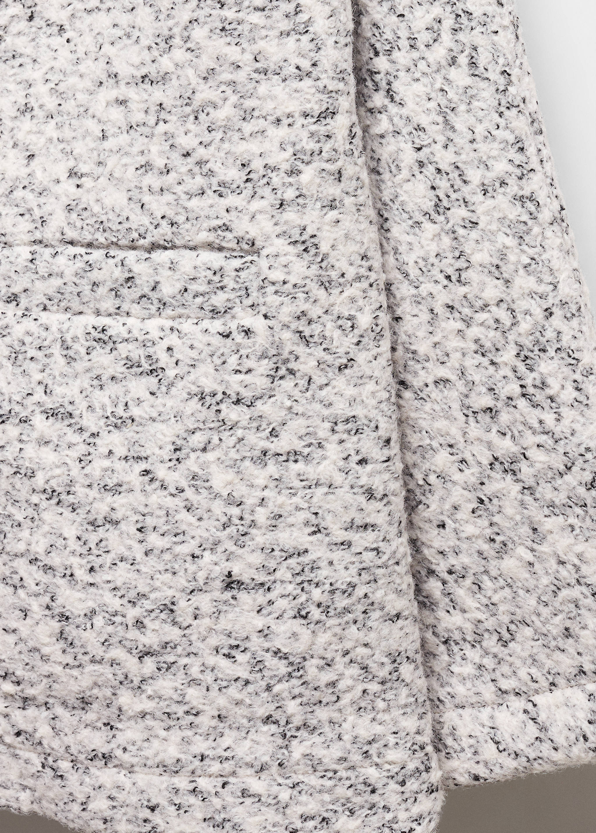 Wool-blend jacket with belt - Details of the article 8