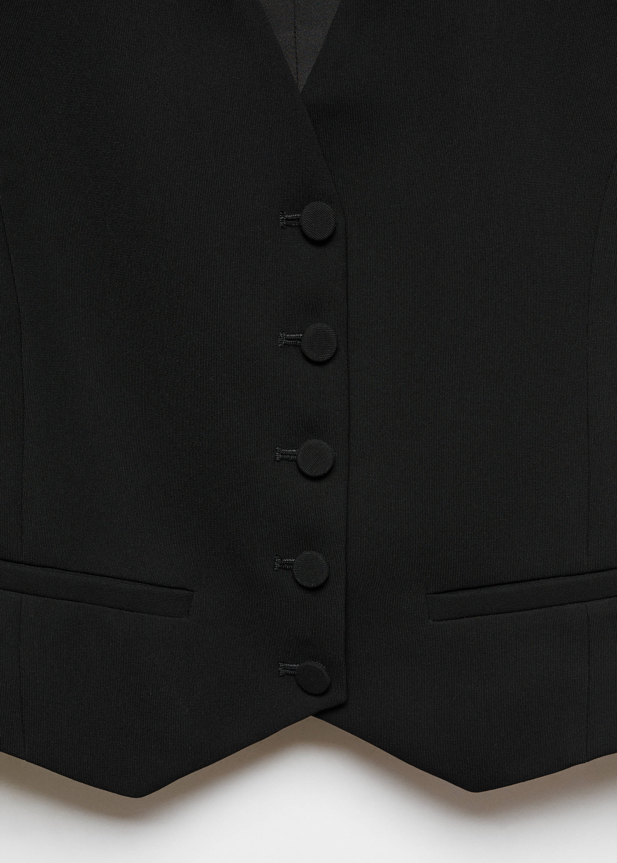 Suit waistcoat with buttons - Details of the article 8