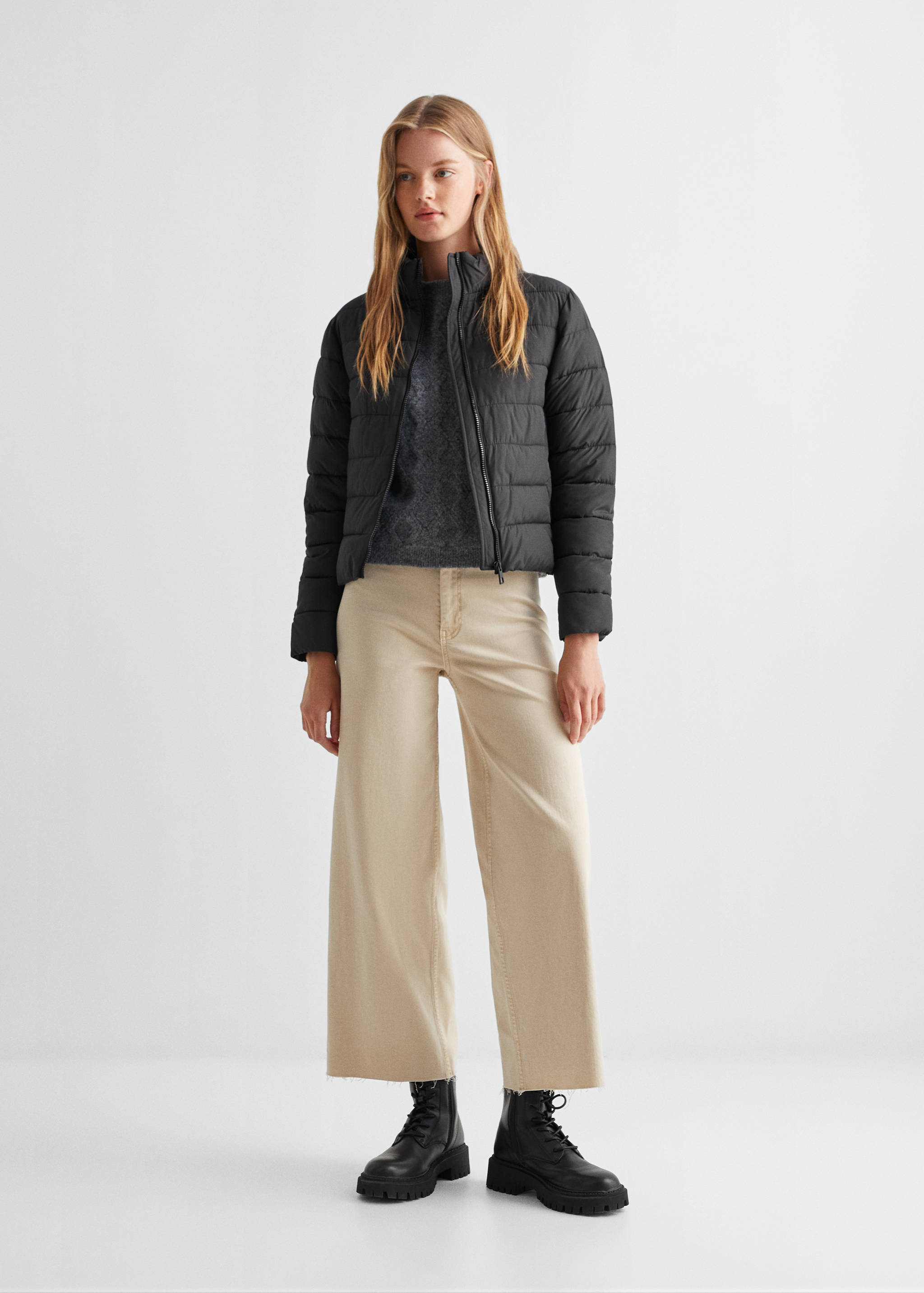 Quilted jacket - General plane