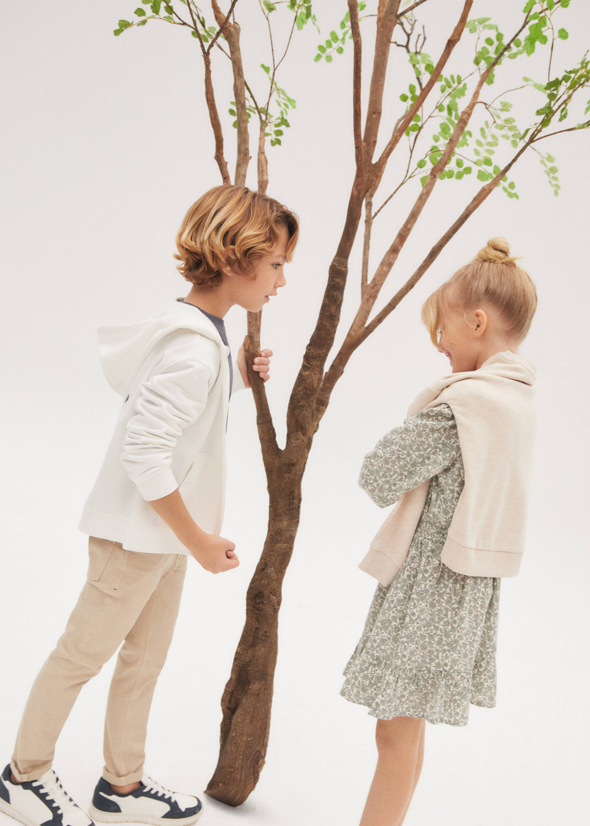 Straight-fit cotton trousers - Details of the article 5