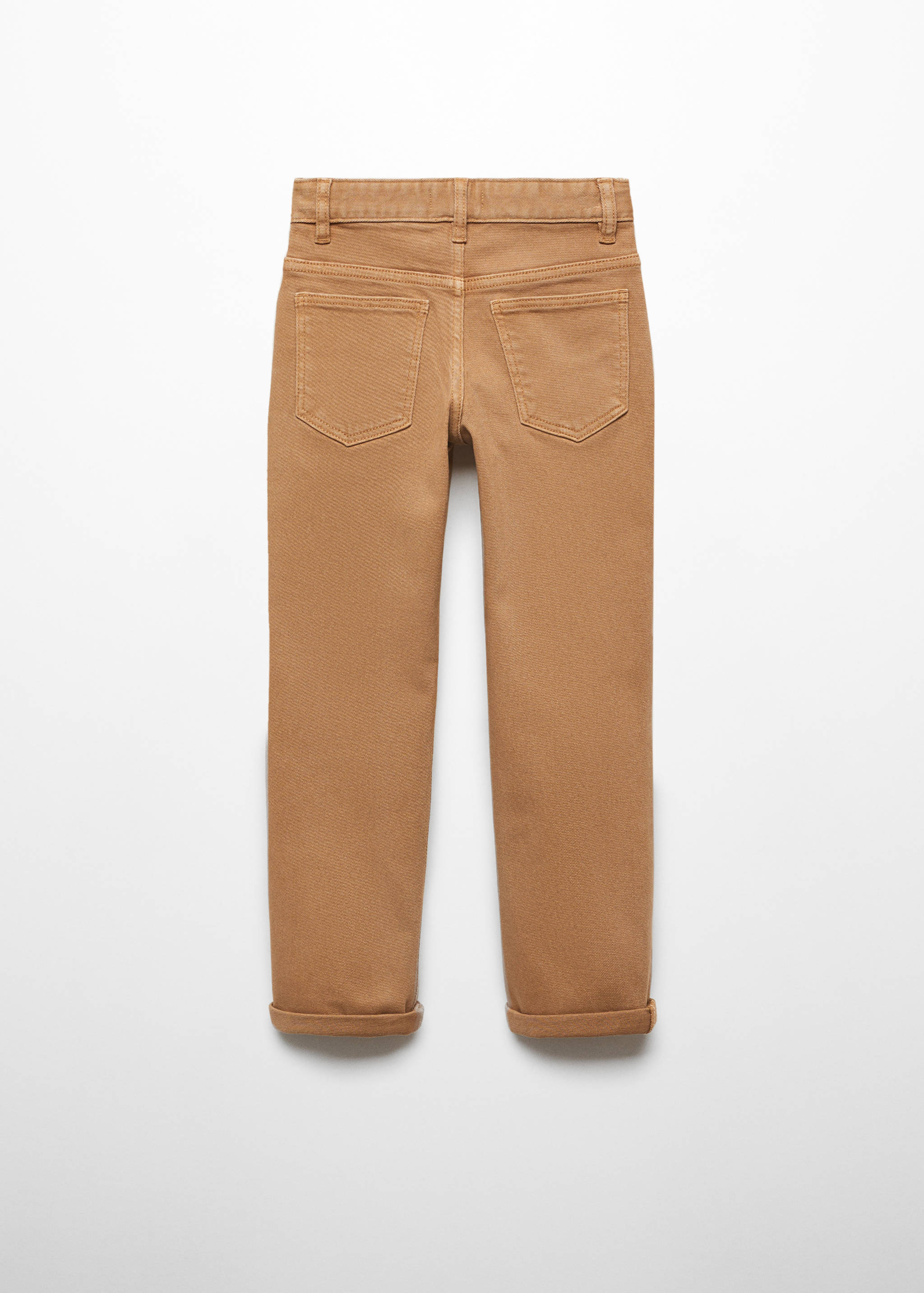 Pantalon droit coton - Verso de l’article