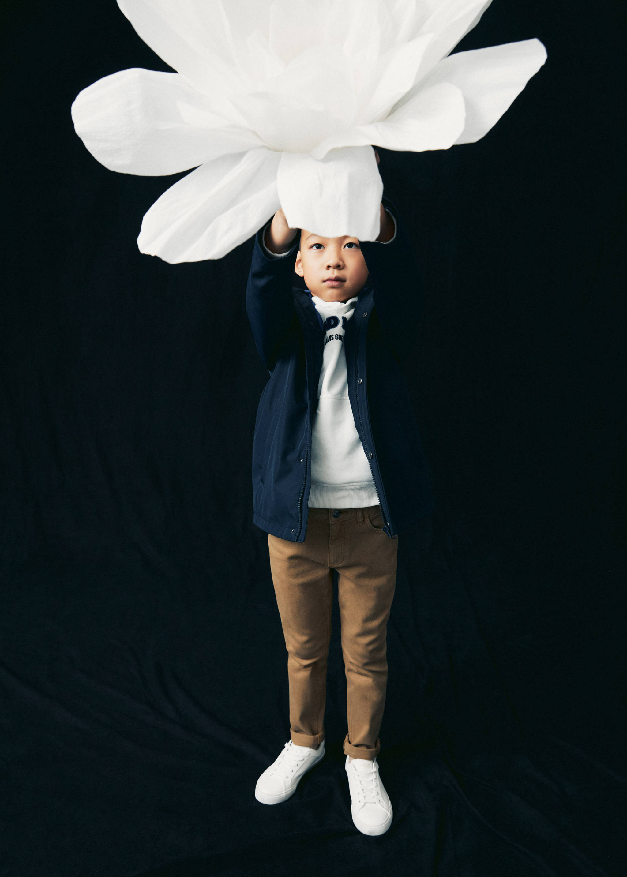 Straight-fit cotton trousers - Details of the article 5