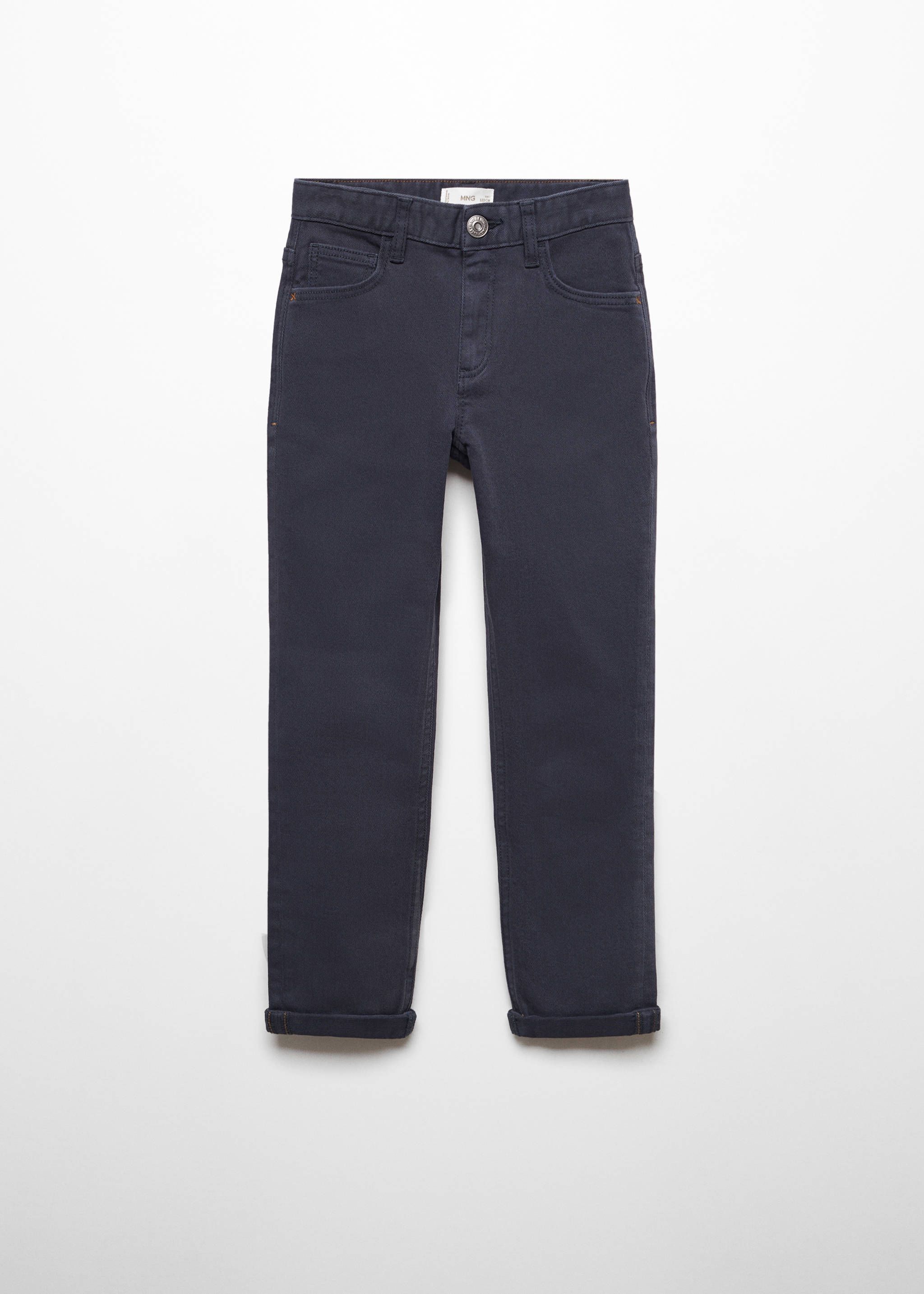 Pantalons rectes cotó - Article sense model