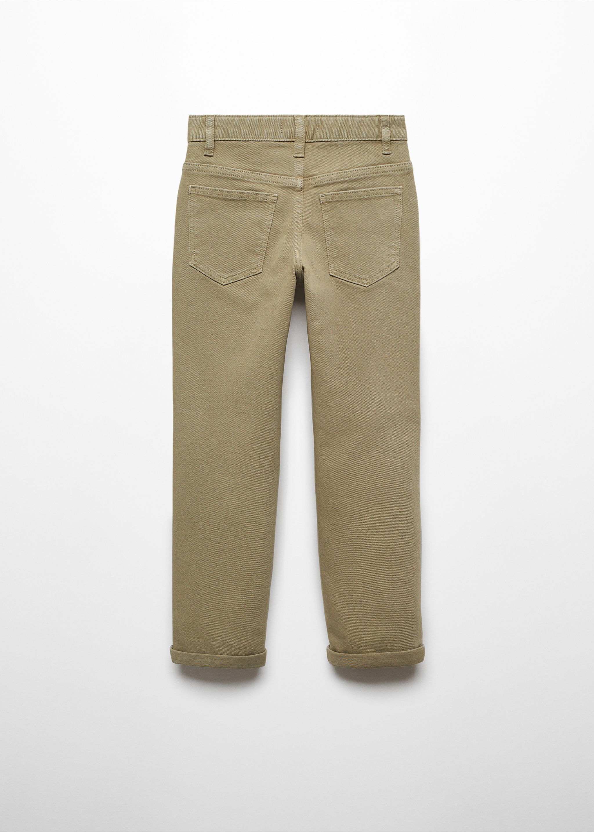 Pantalon droit coton - Verso de l’article