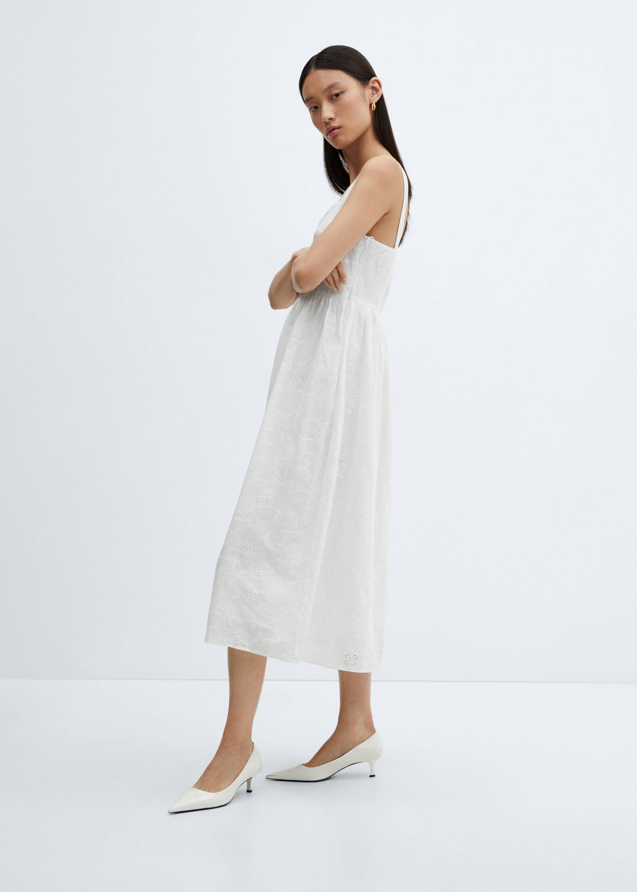 Vestido bordado algodón - Detalle del artículo 6
