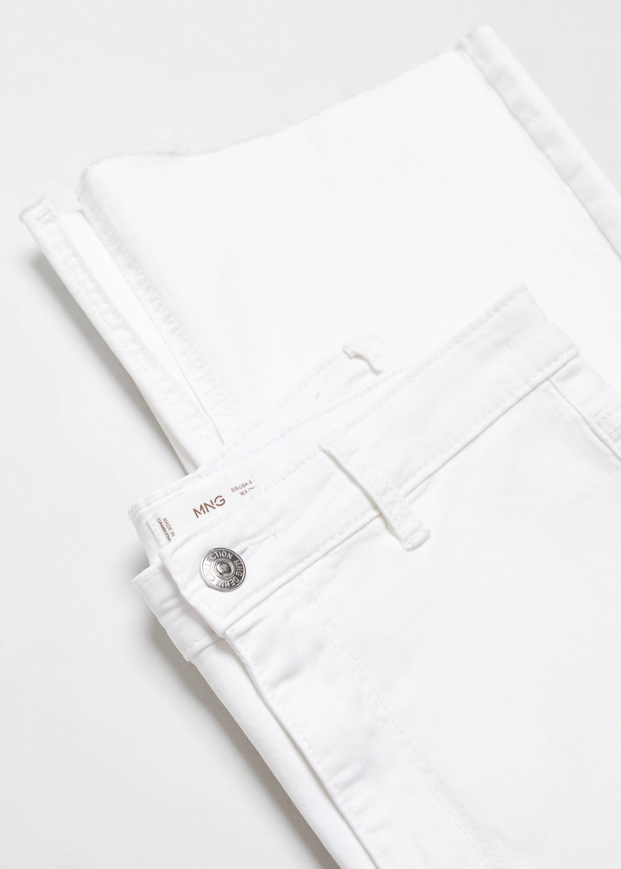Flared jeans with opening - Details of the article 8