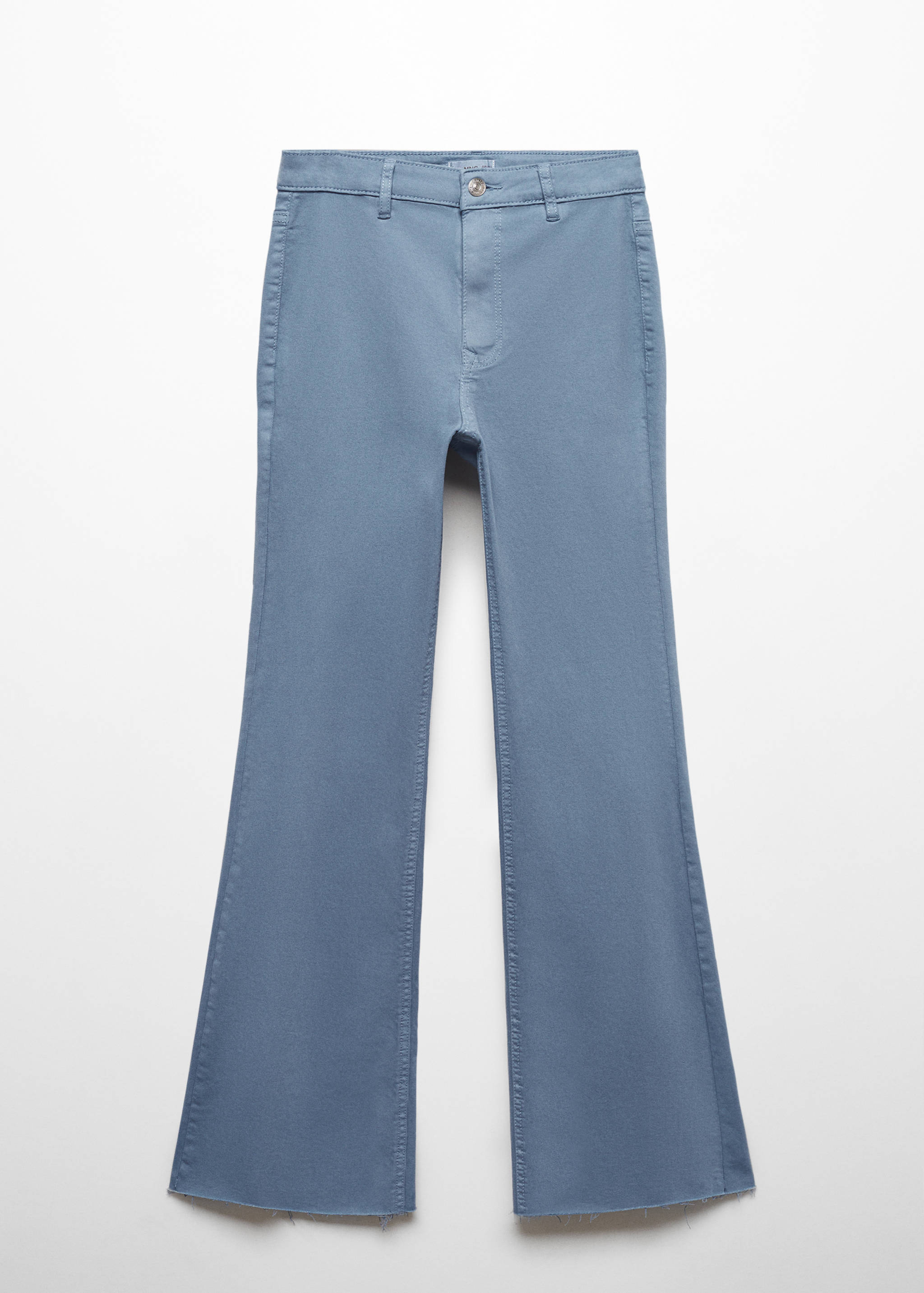 Flared jeans with opening - Article without model