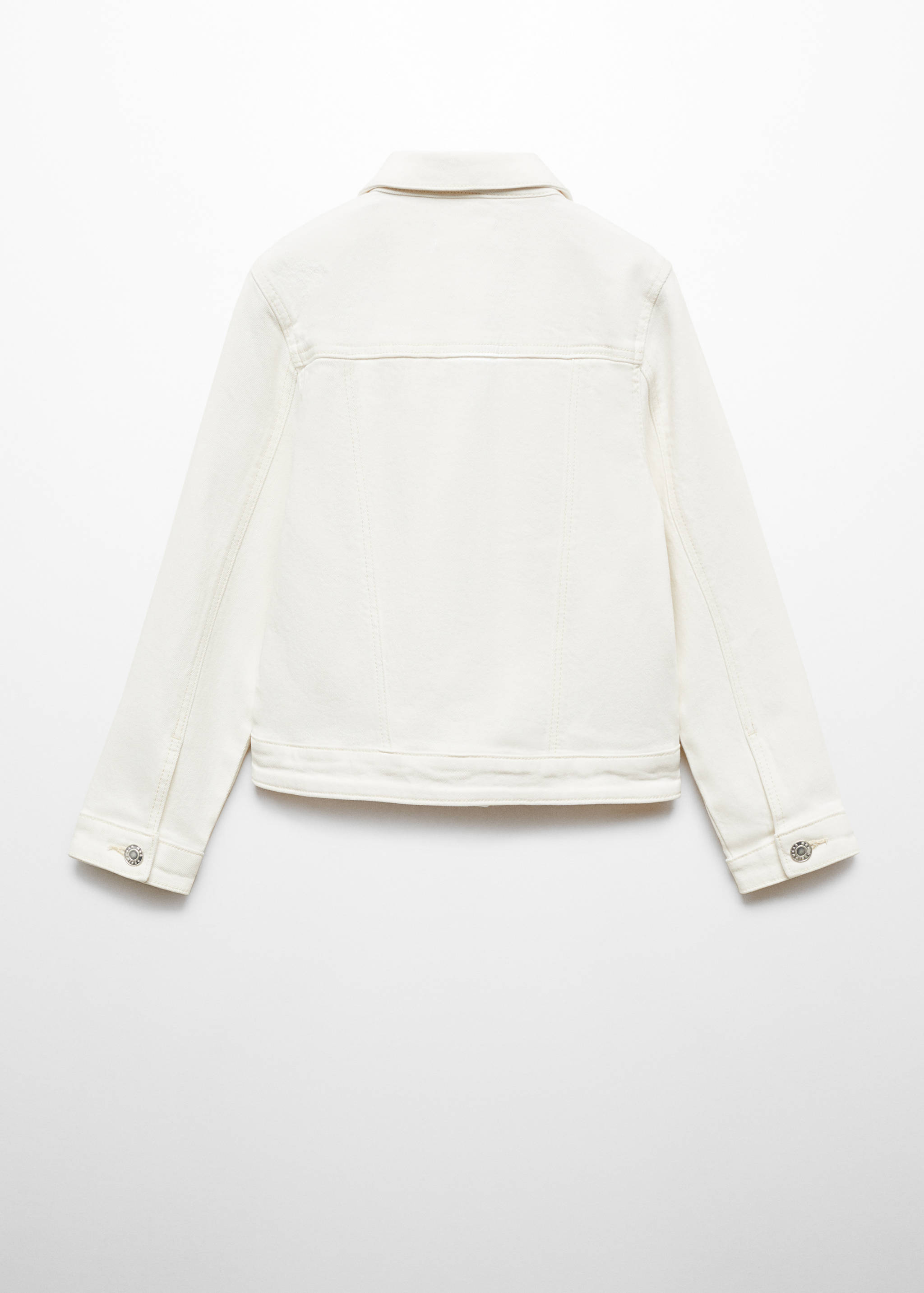 Jeansjacke mit Taschen - Rückseite des Artikels