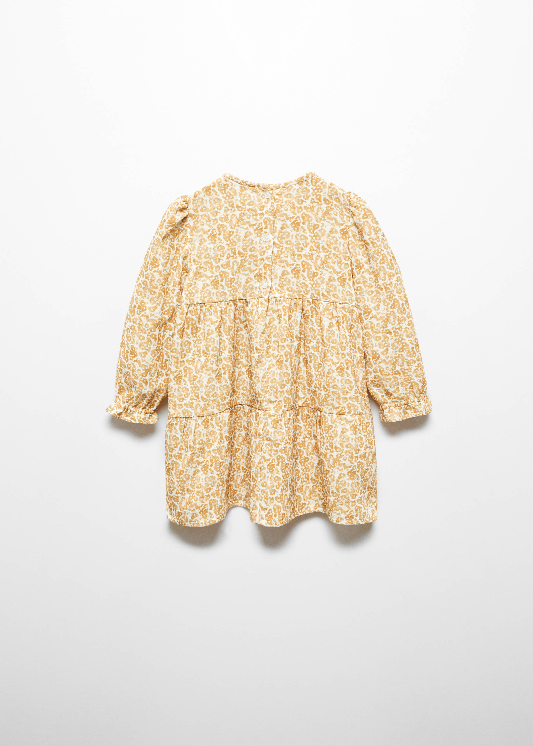 Flowers cotton dress - Reverse of the article