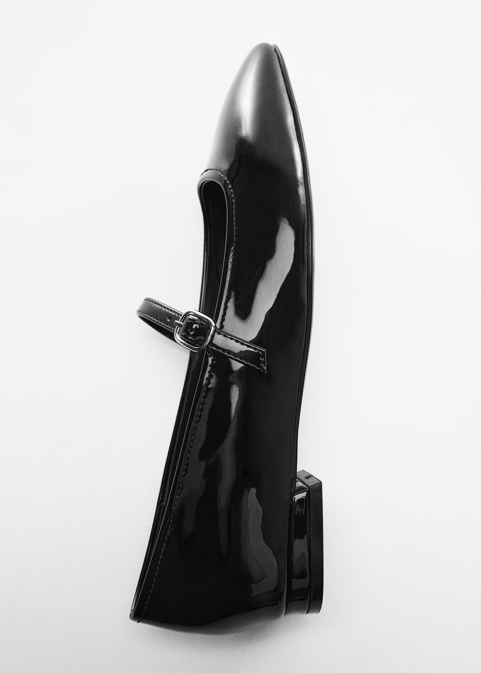 Patent leather-effect ballet flats - Details of the article 5