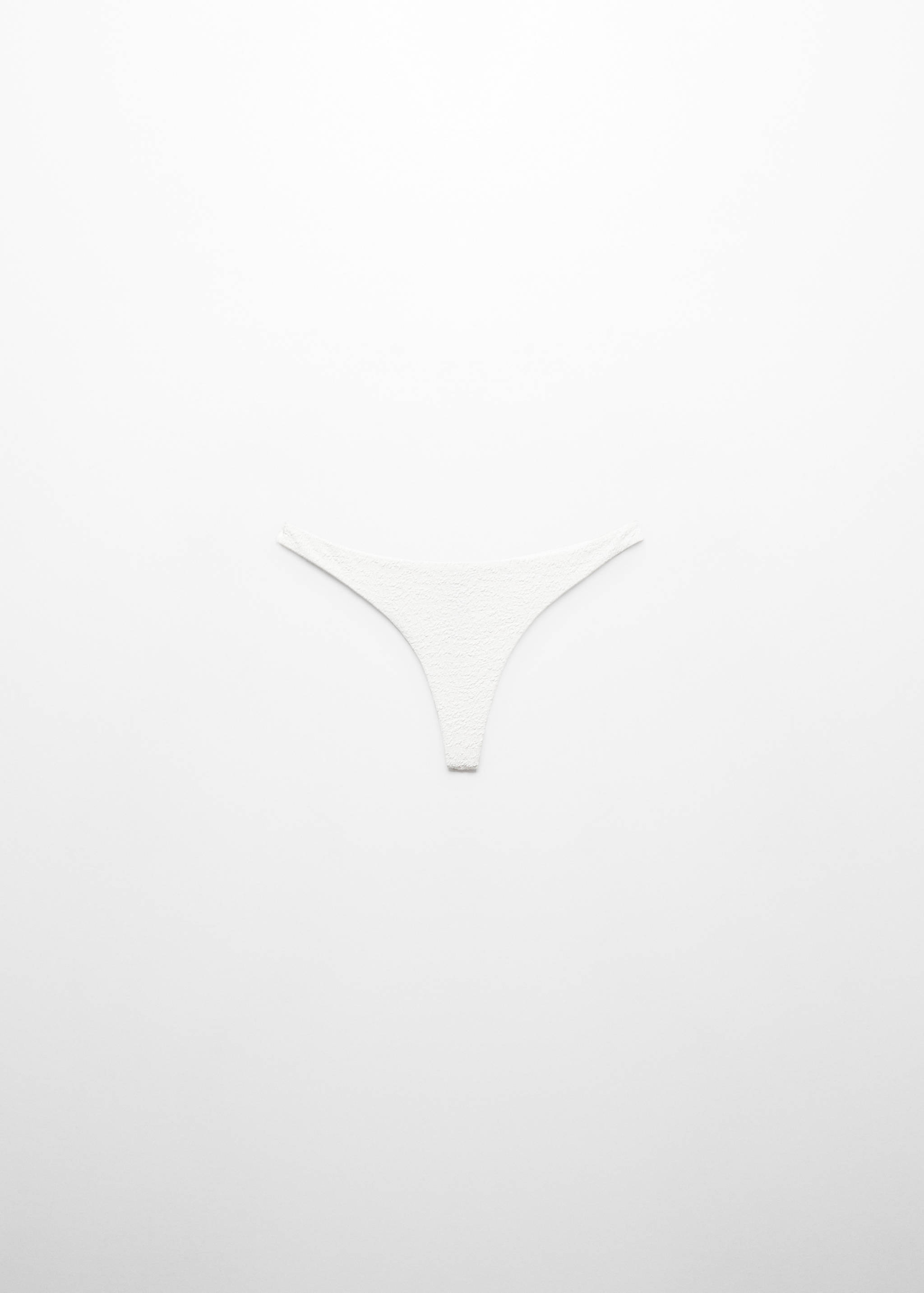 Culotte bikini brésilienne texturée - Article sans modèle