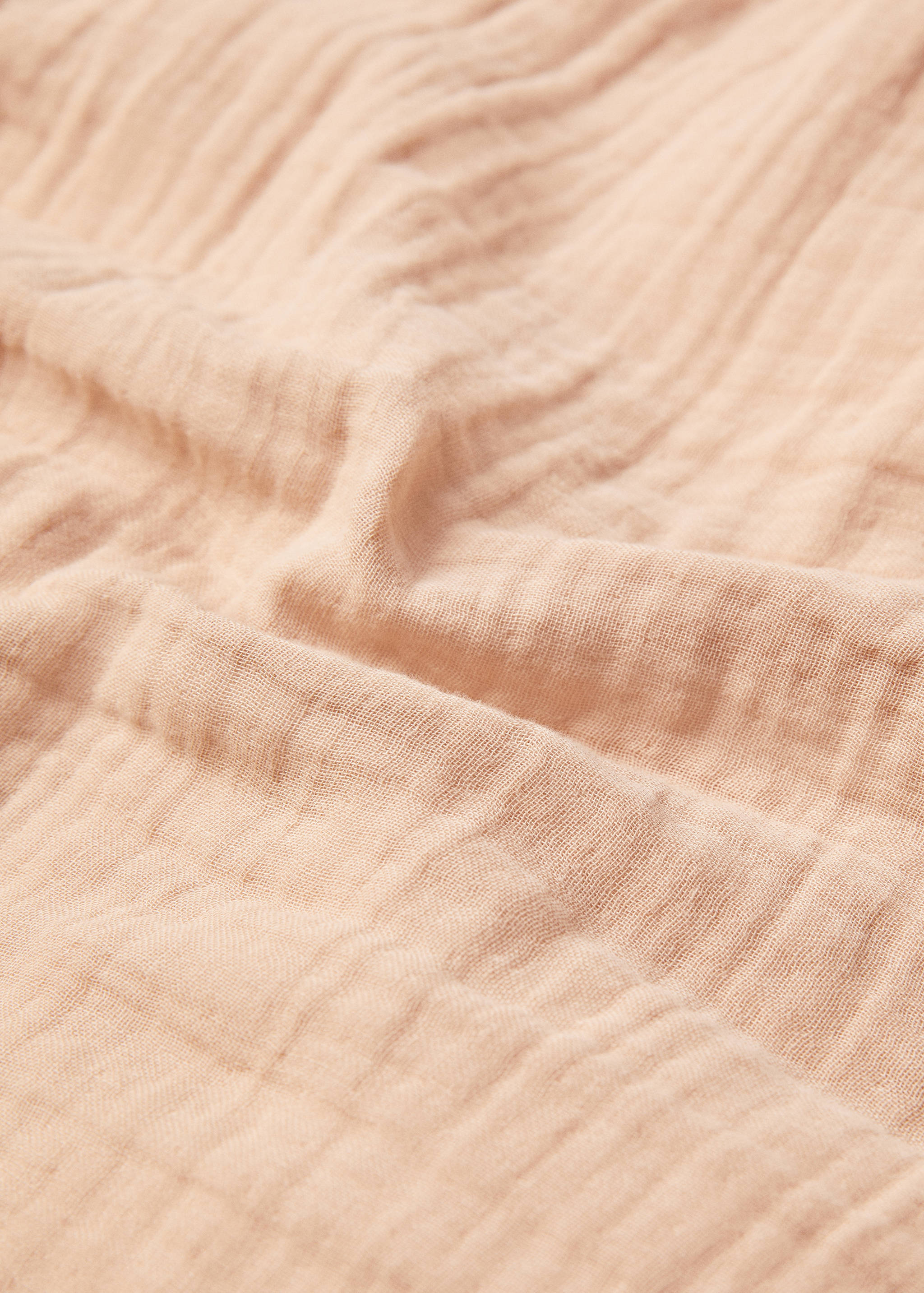 Cotton gauze duvet cover superking bed - Details of the article 2