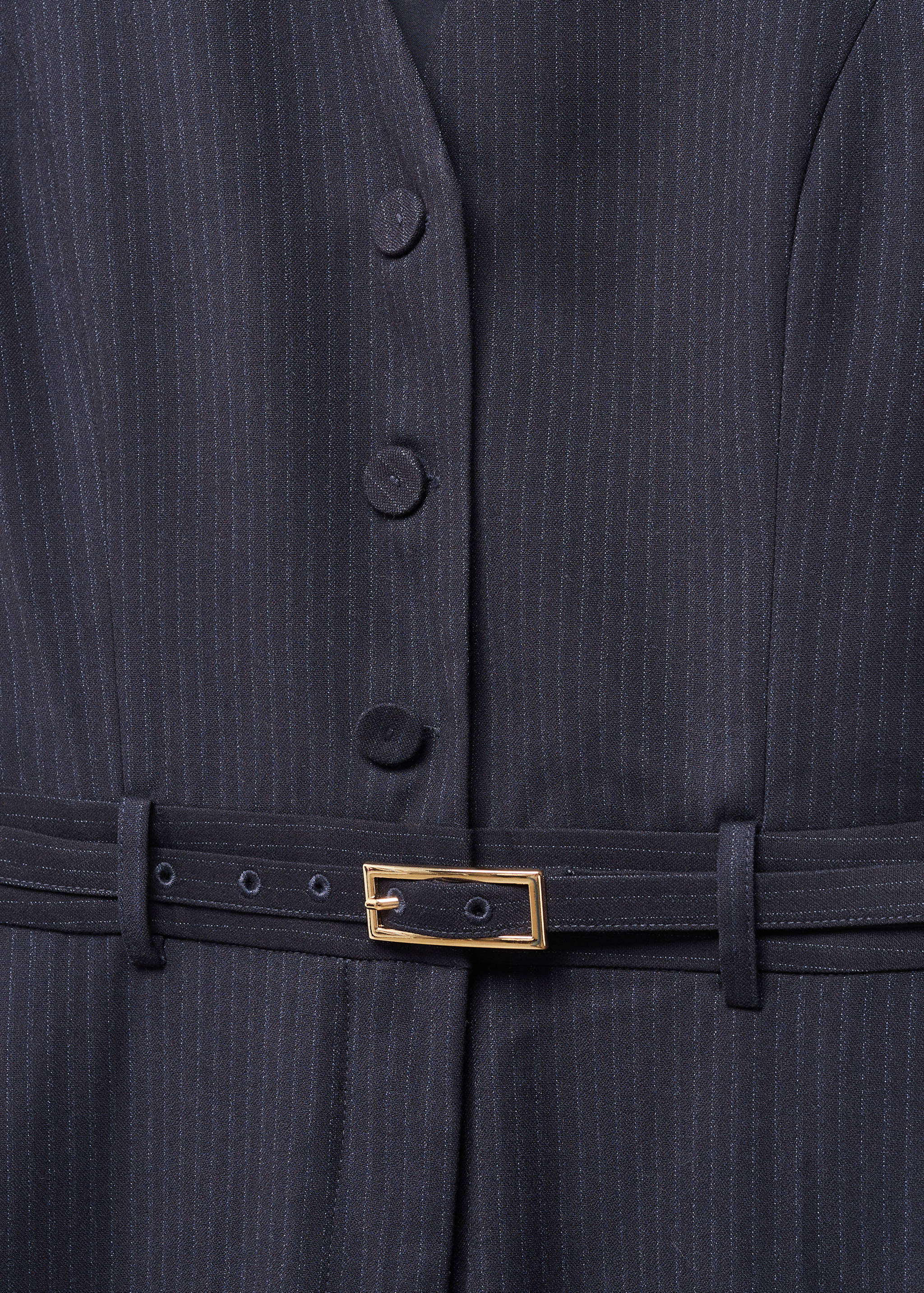 Striped long jumpsuit - Details of the article 8