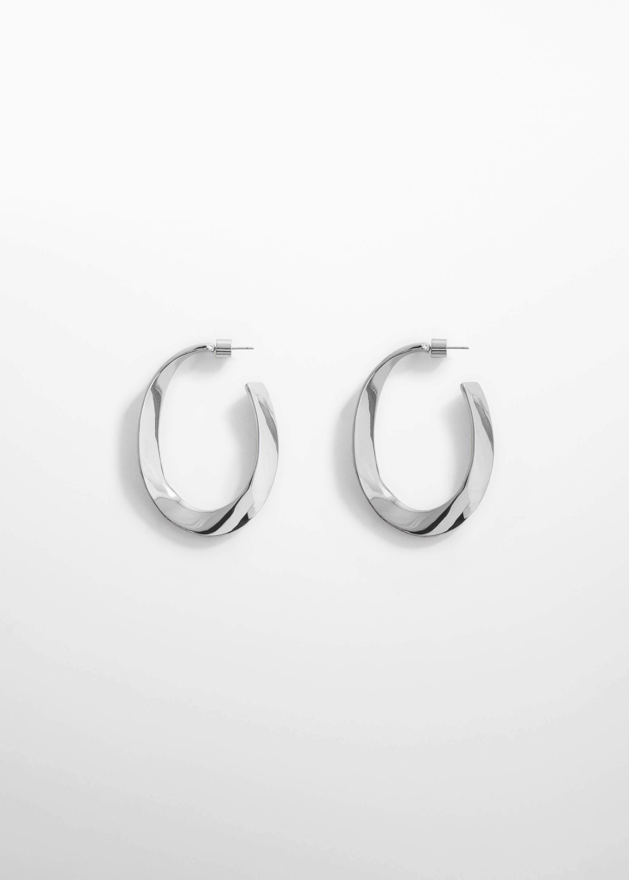 Twisted hoop earrings - Article without model