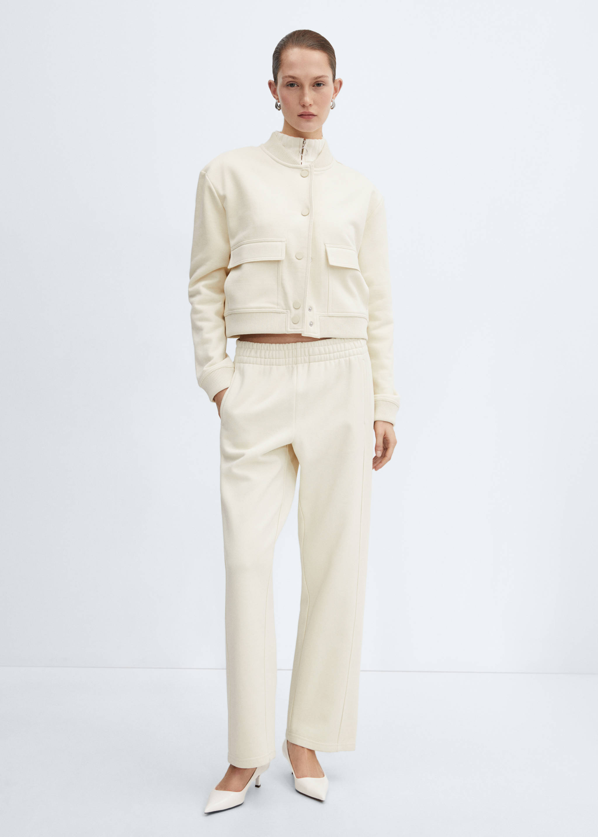 Veste bomber coton - Plan général