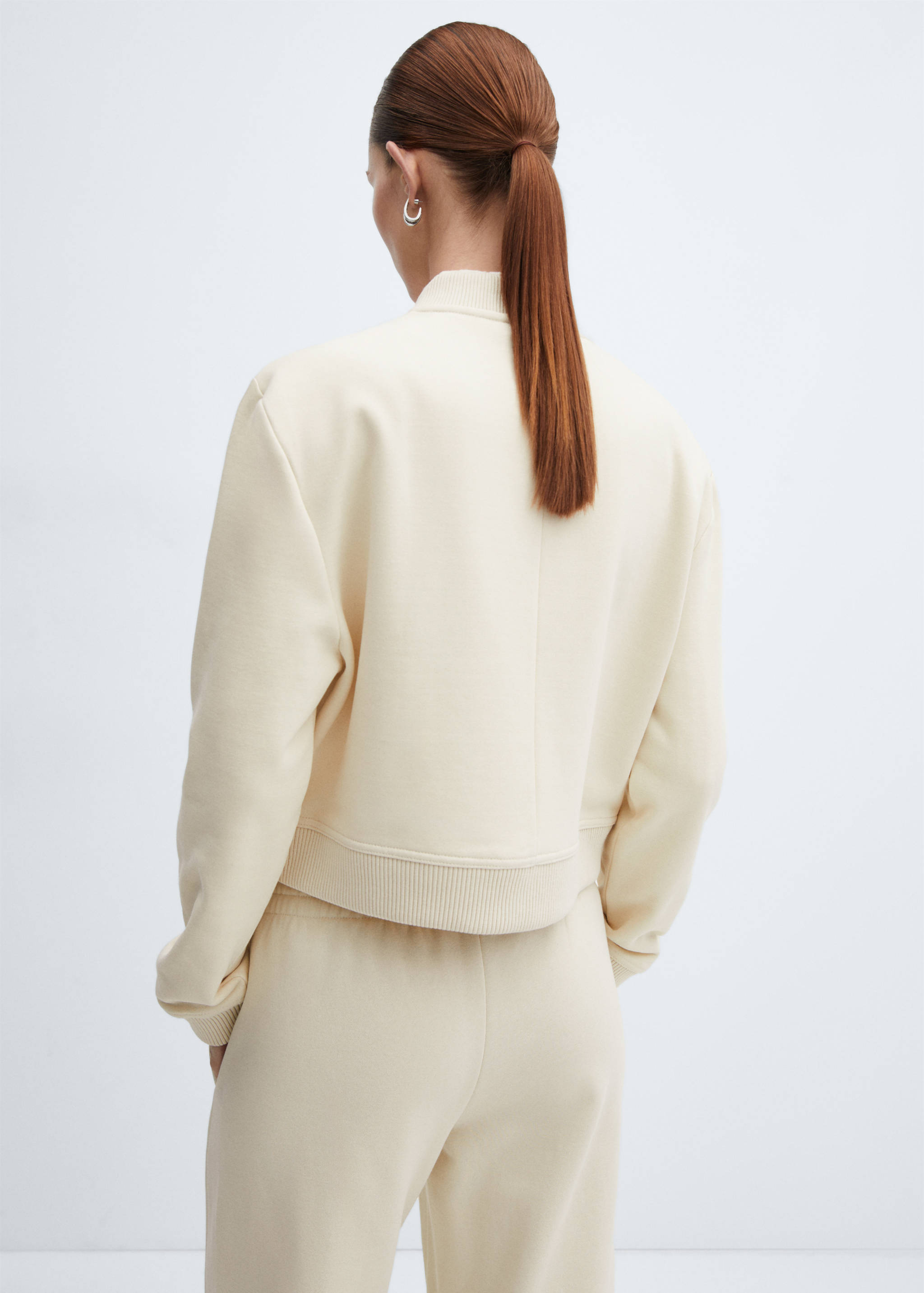 Veste bomber coton - Verso de l’article