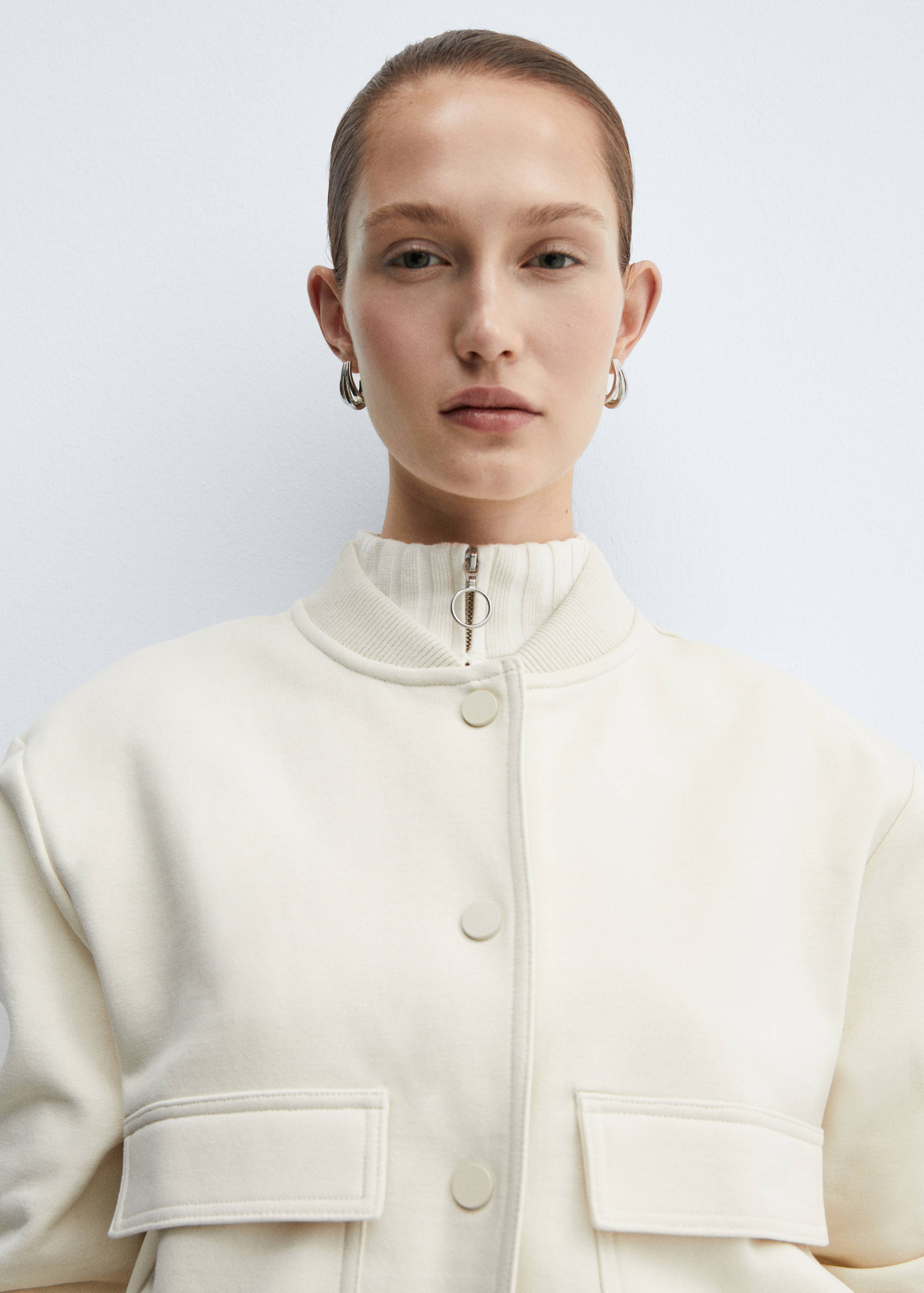 Veste bomber coton - Détail de l'article 1