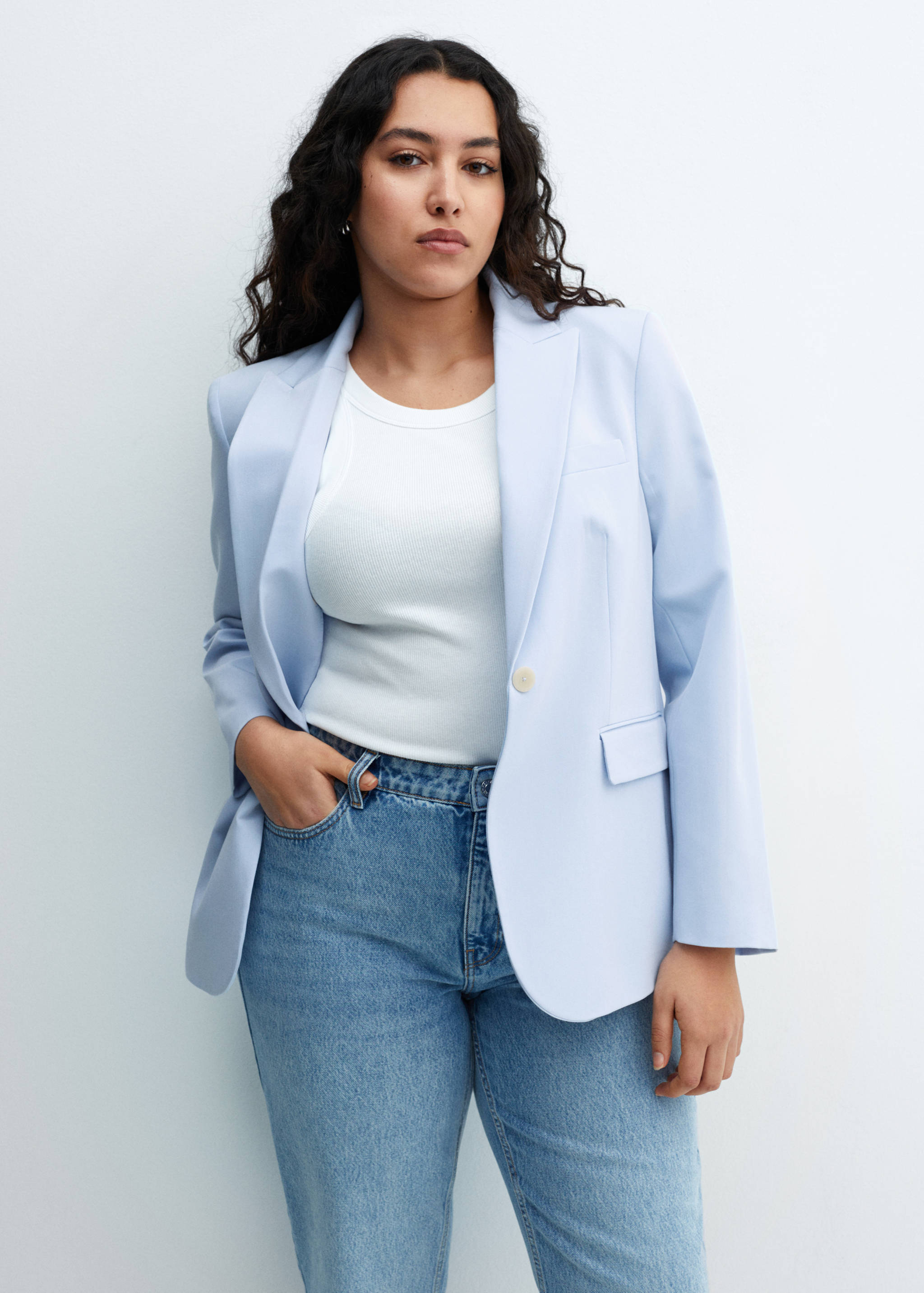 Fitted suit jacket - Details of the article 5