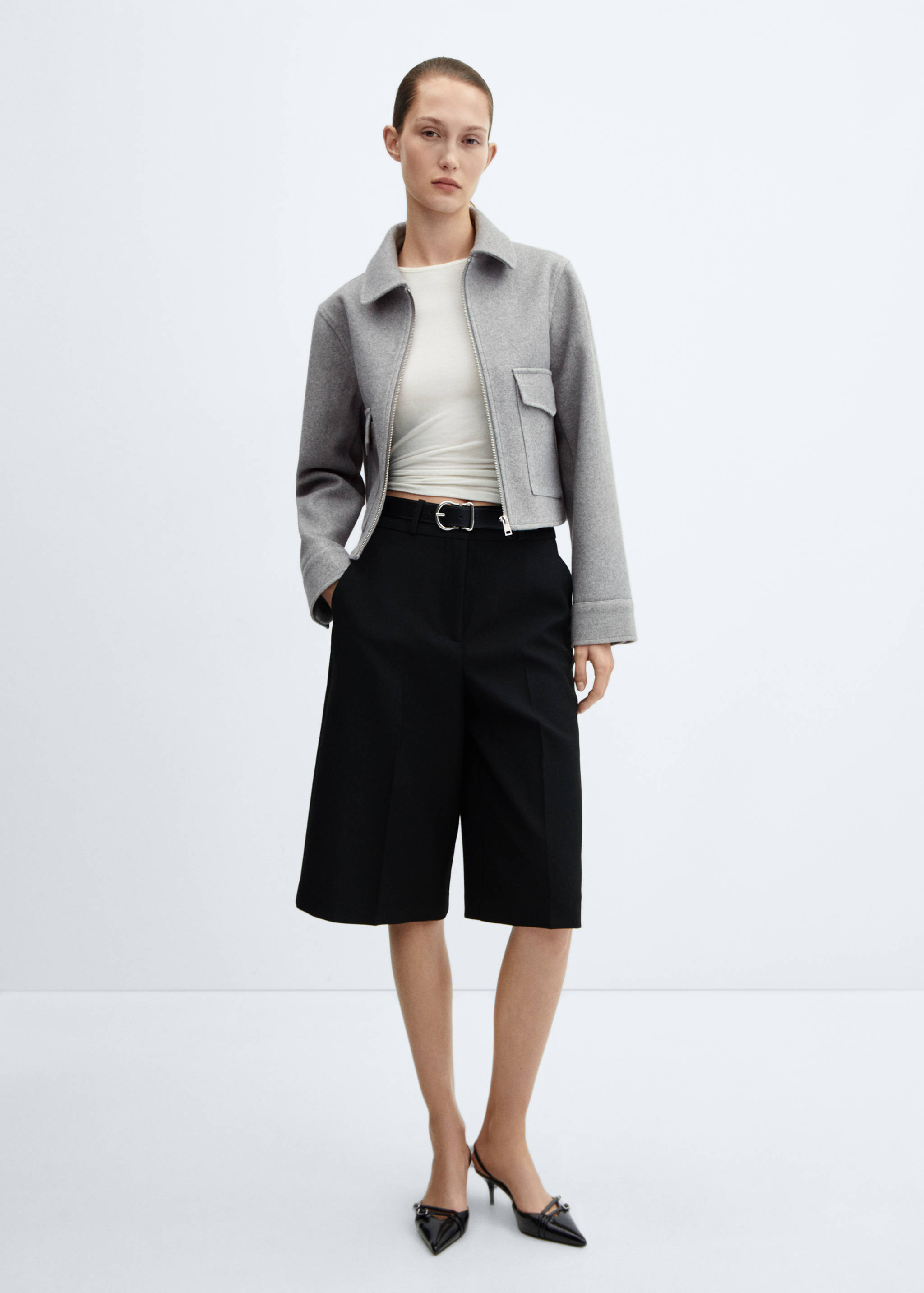 Jacke mit Zip-Taschen - Allgemeine Ansicht